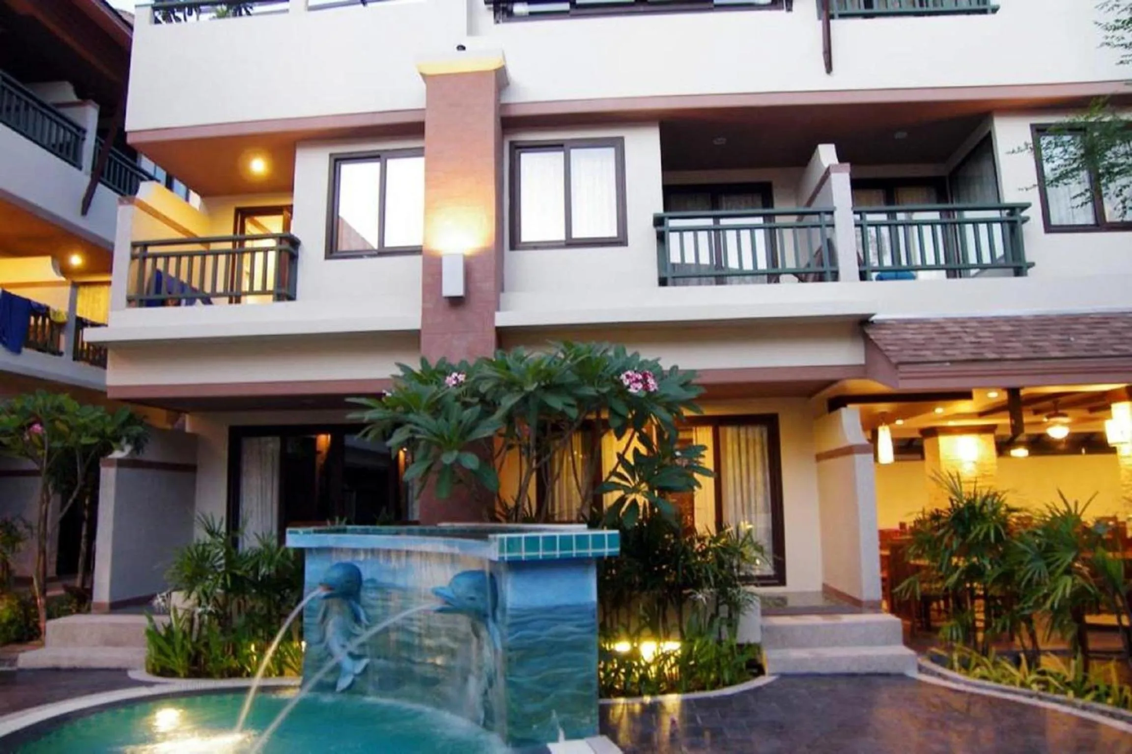 Facade/entrance in P.P. Palmtree Resort