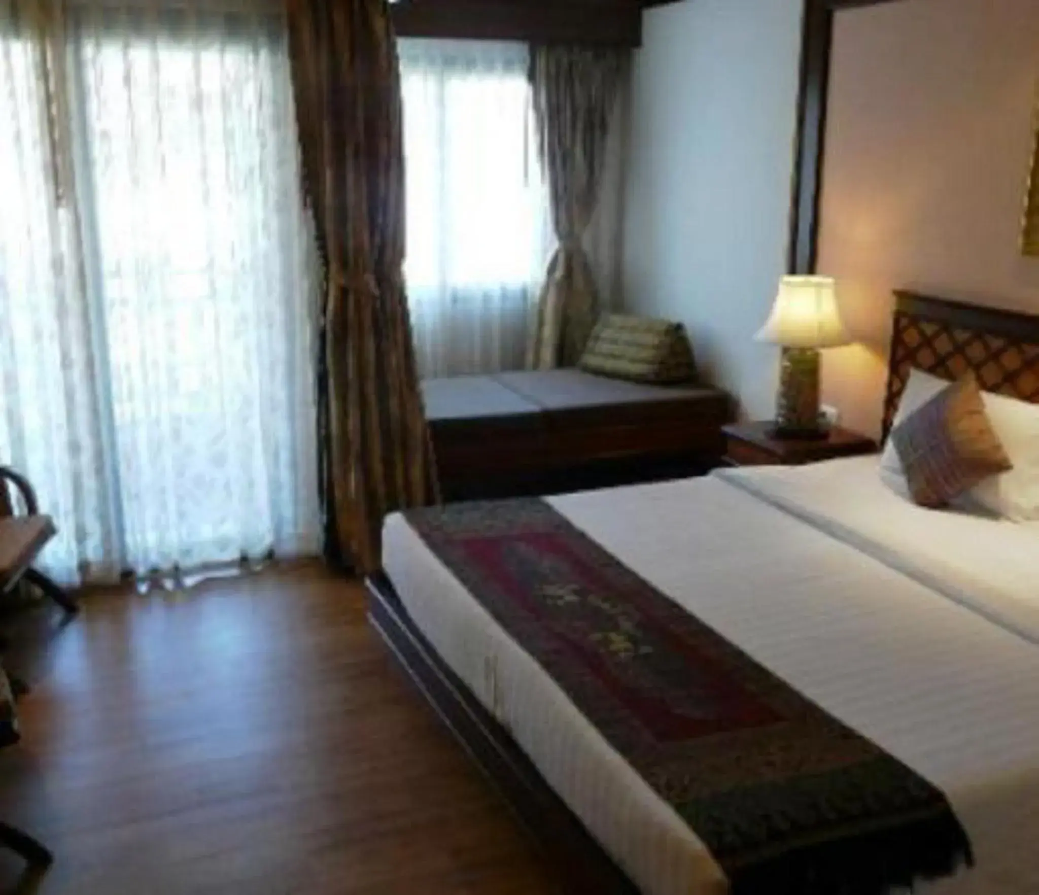 Bed in P.P. Palmtree Resort Bed in P.P. Palmtree Resort