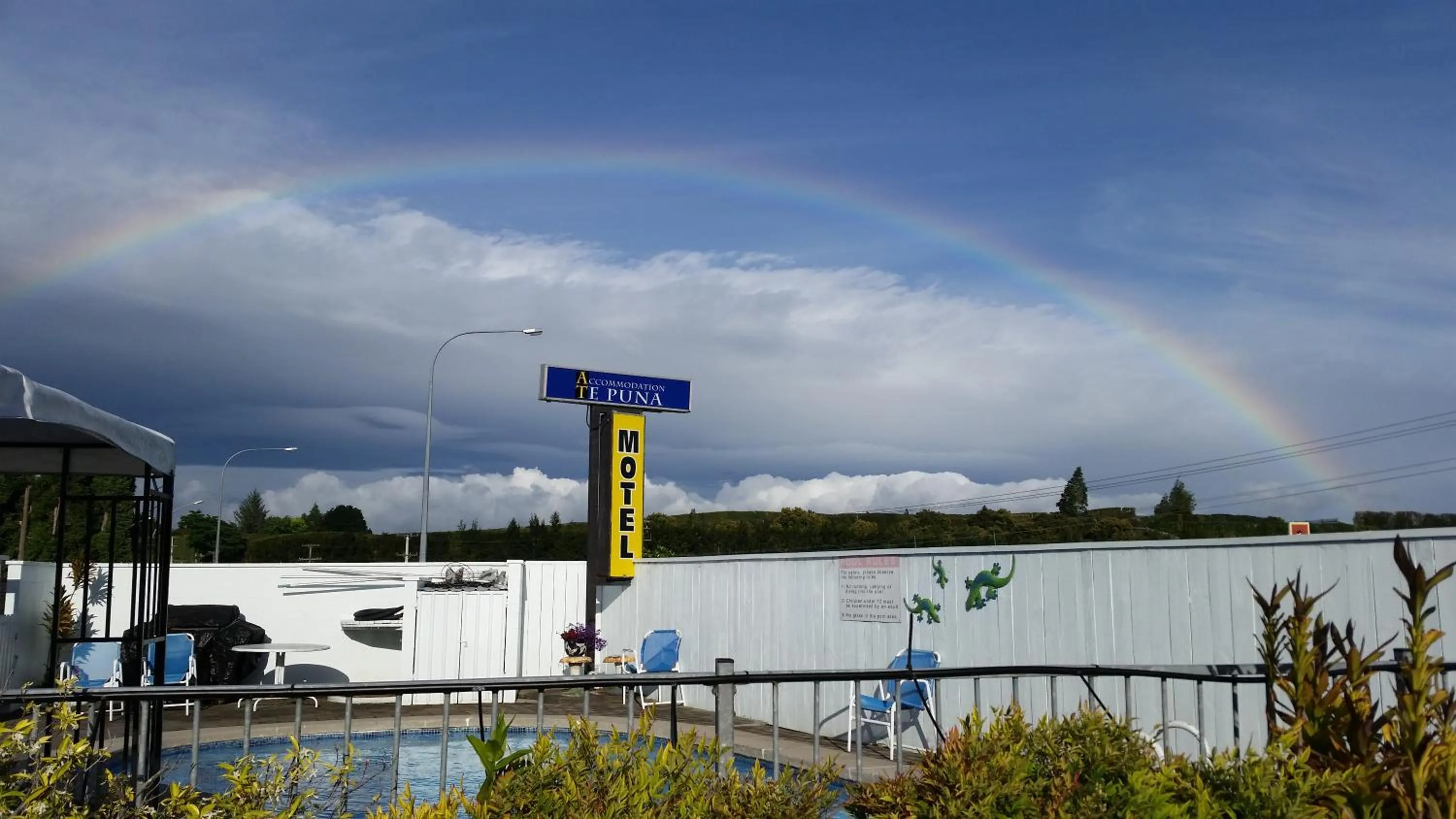 Landmark view in Accommodation Te Puna
