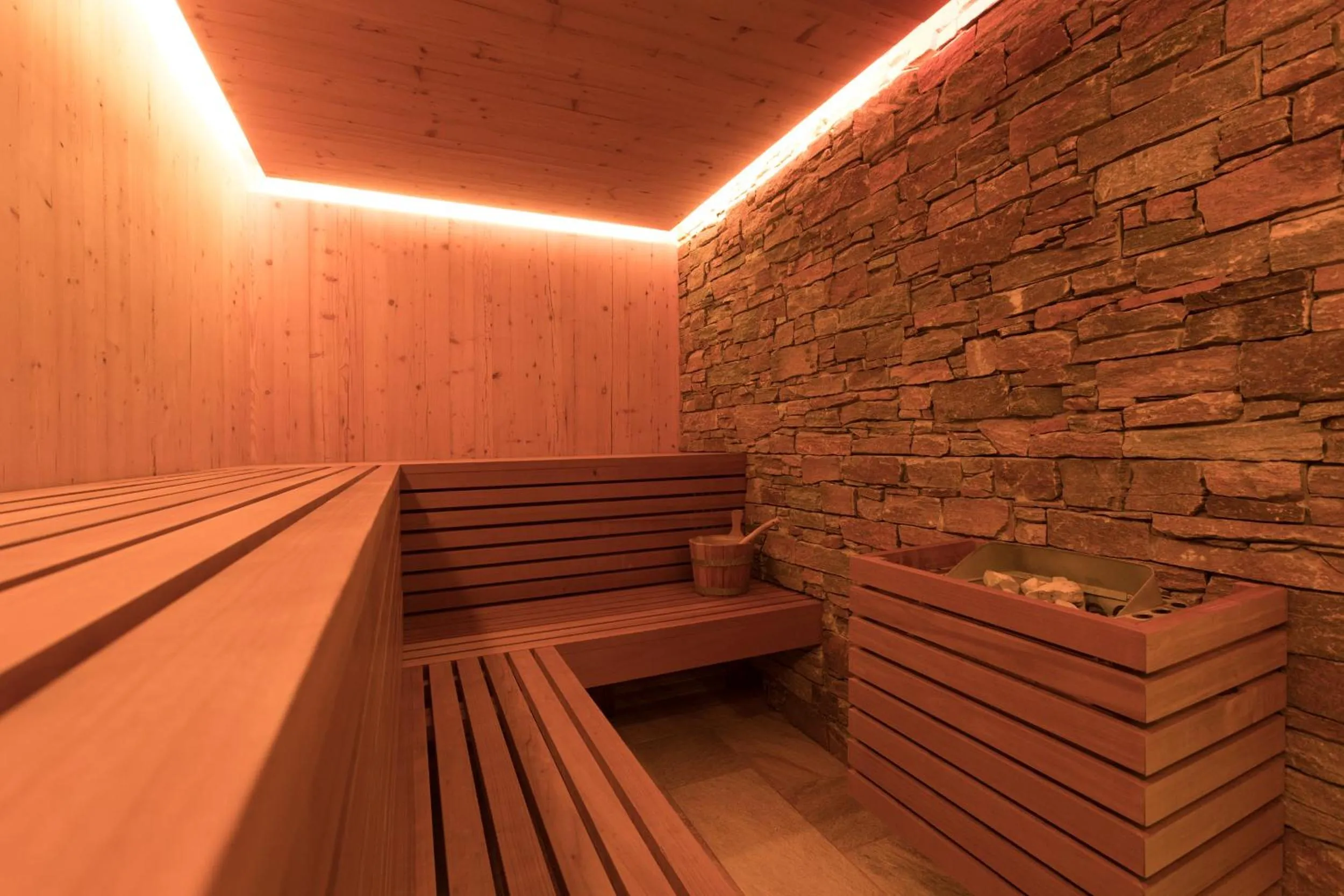 Sauna in ApartHotel Holzerhof