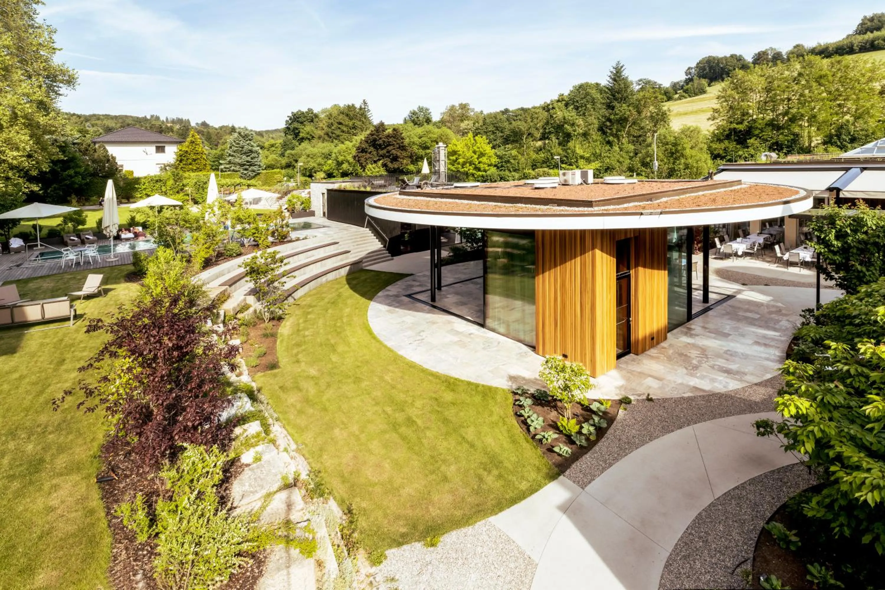 Garden view in Seminarhotel Lengbachhof GmbH