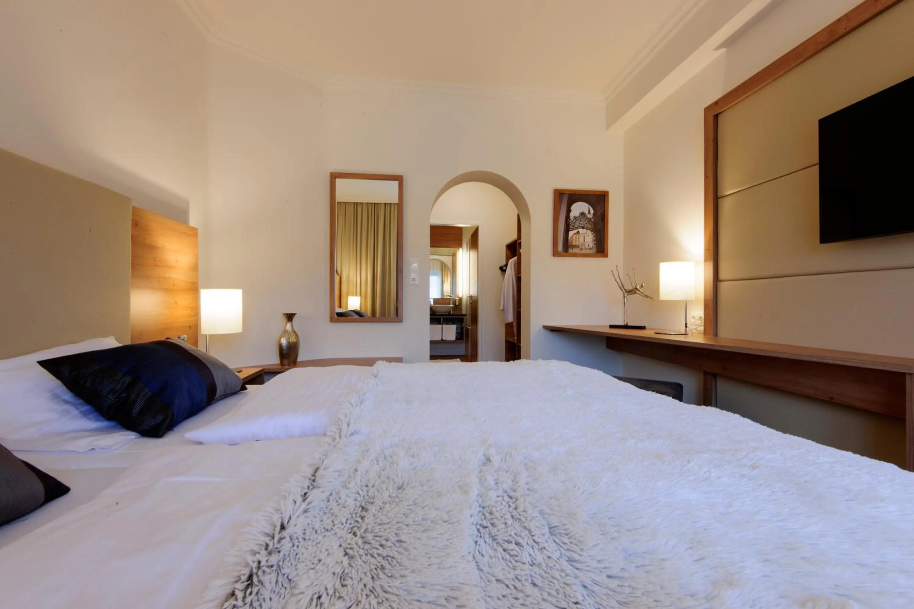 Bed in Seminarhotel Lengbachhof GmbH