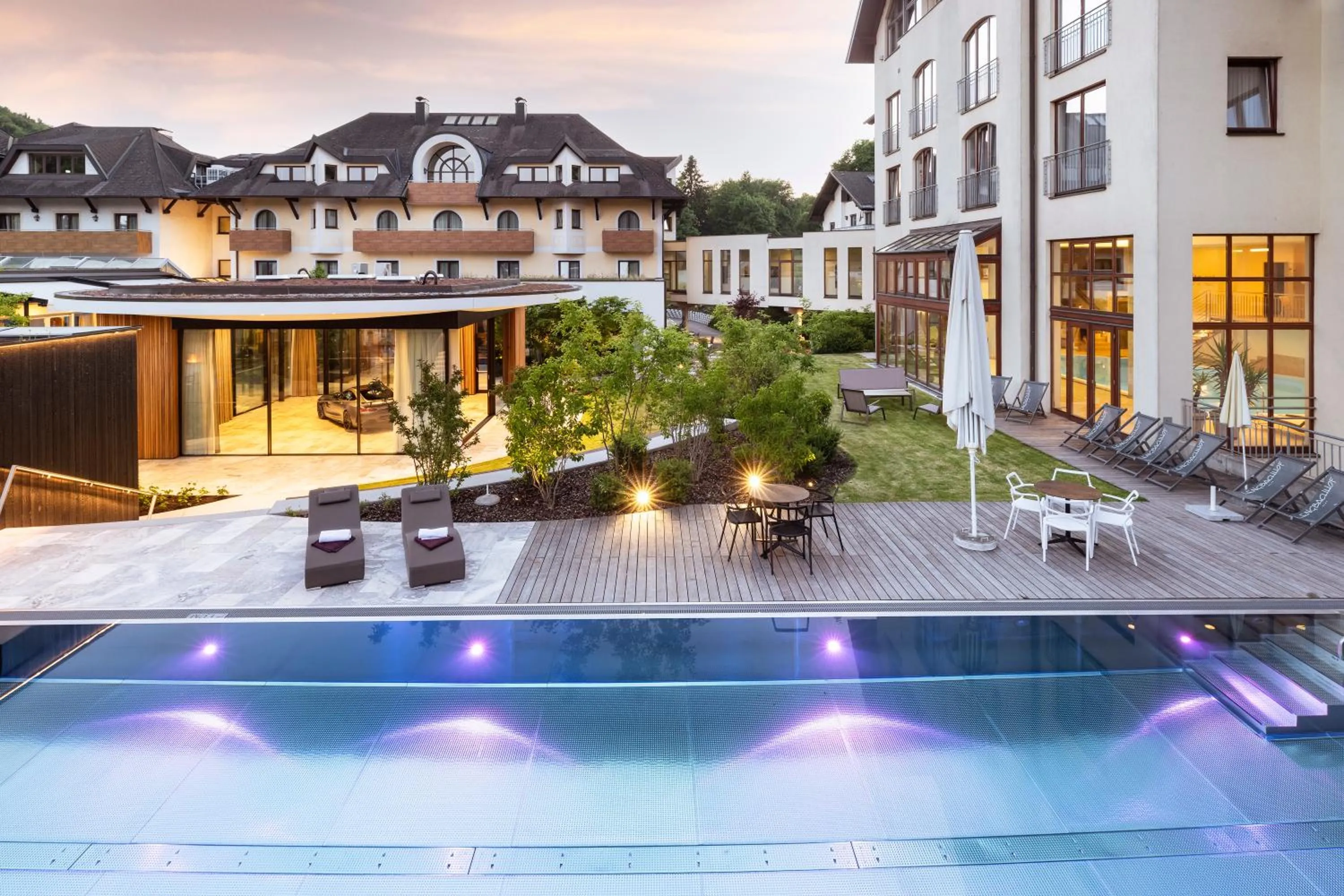 Swimming pool in Seminarhotel Lengbachhof GmbH