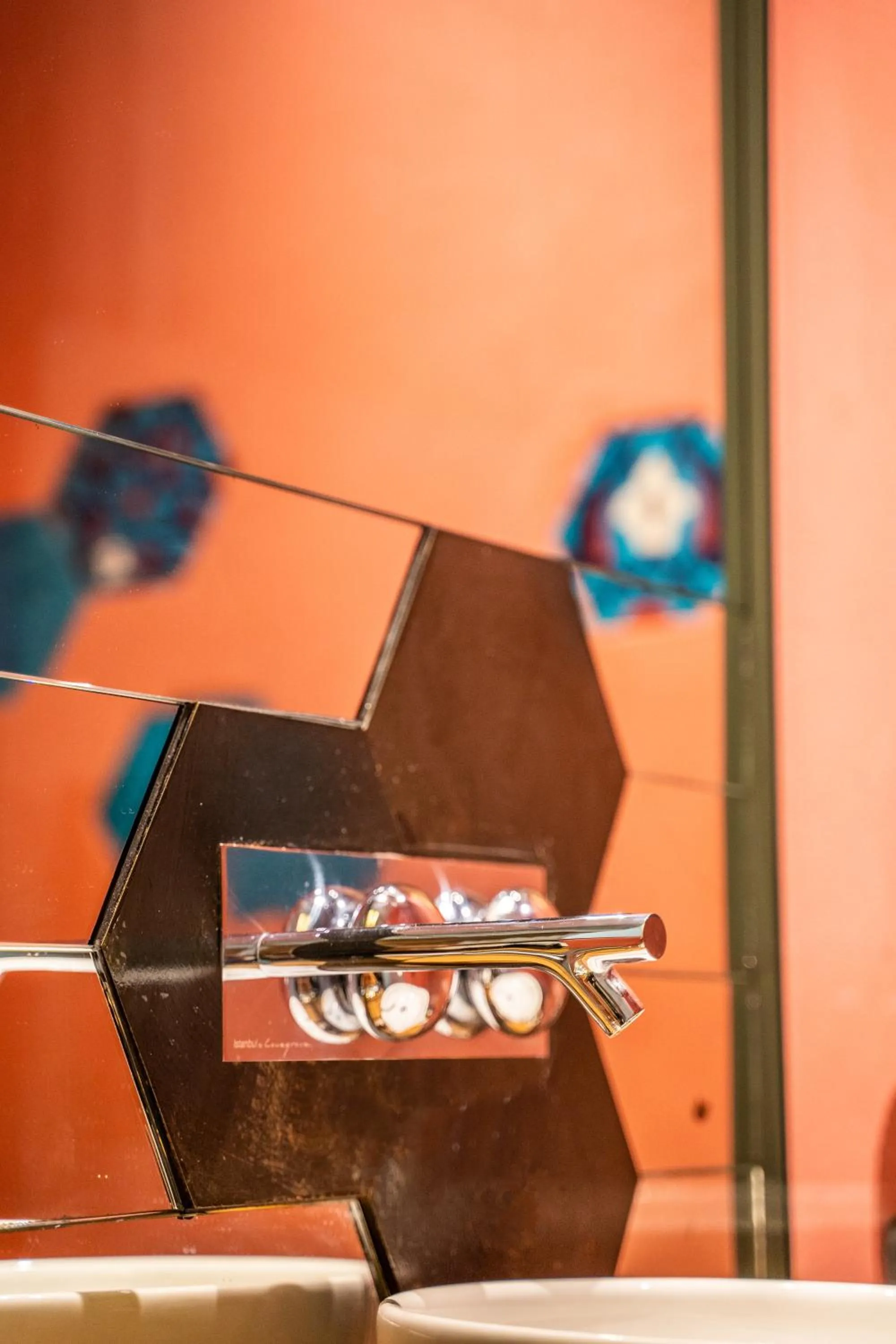 Bathroom in West Pera Hotel