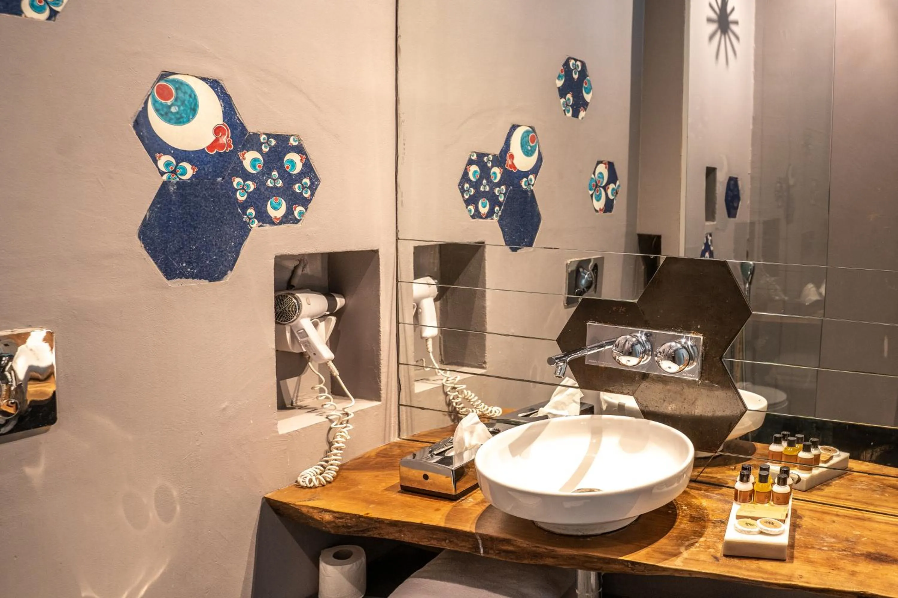 Bathroom in West Pera Hotel