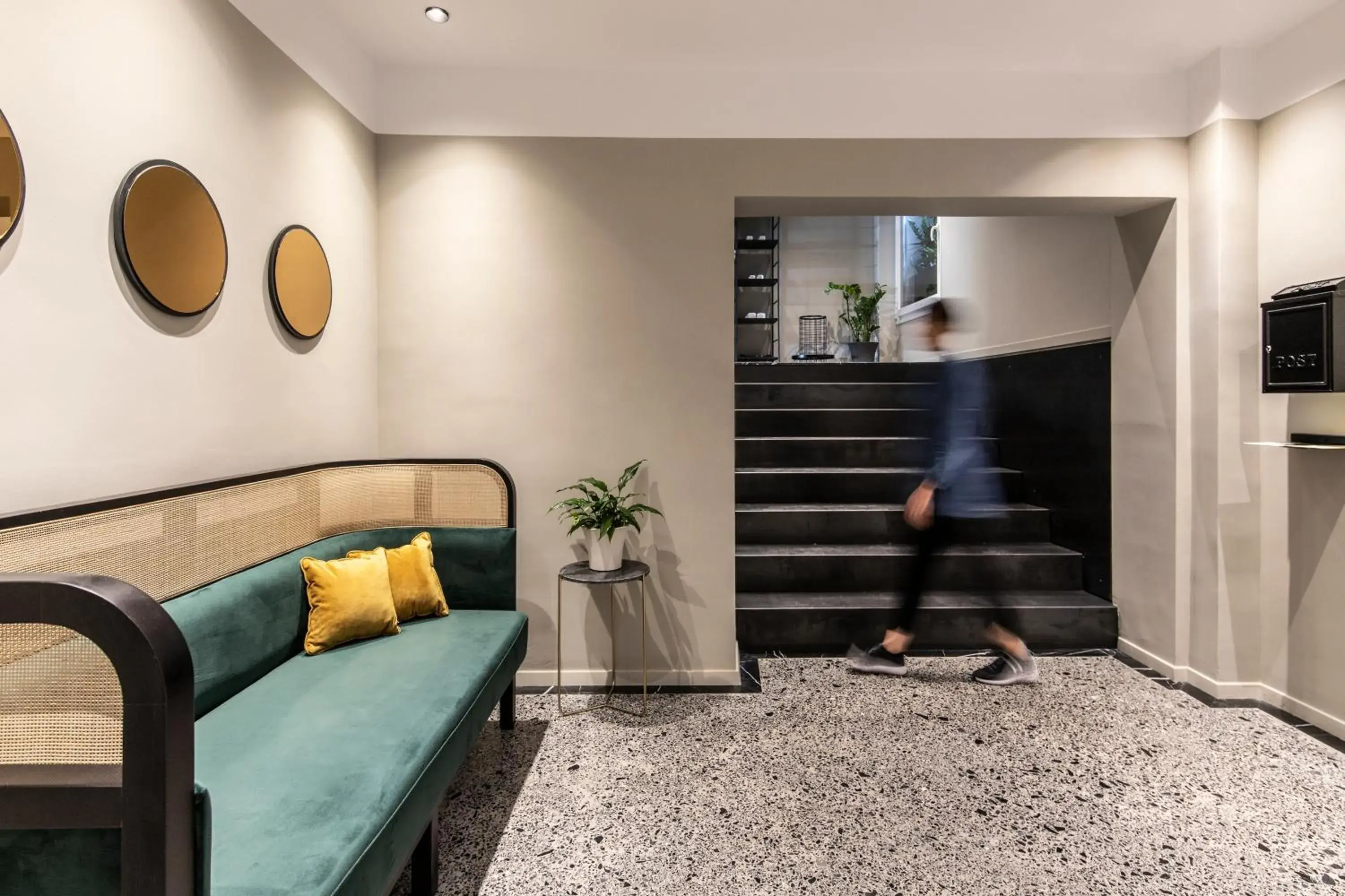 Lobby or reception in The Modernist Thessaloniki Lobby or reception in The Modernist Thessaloniki