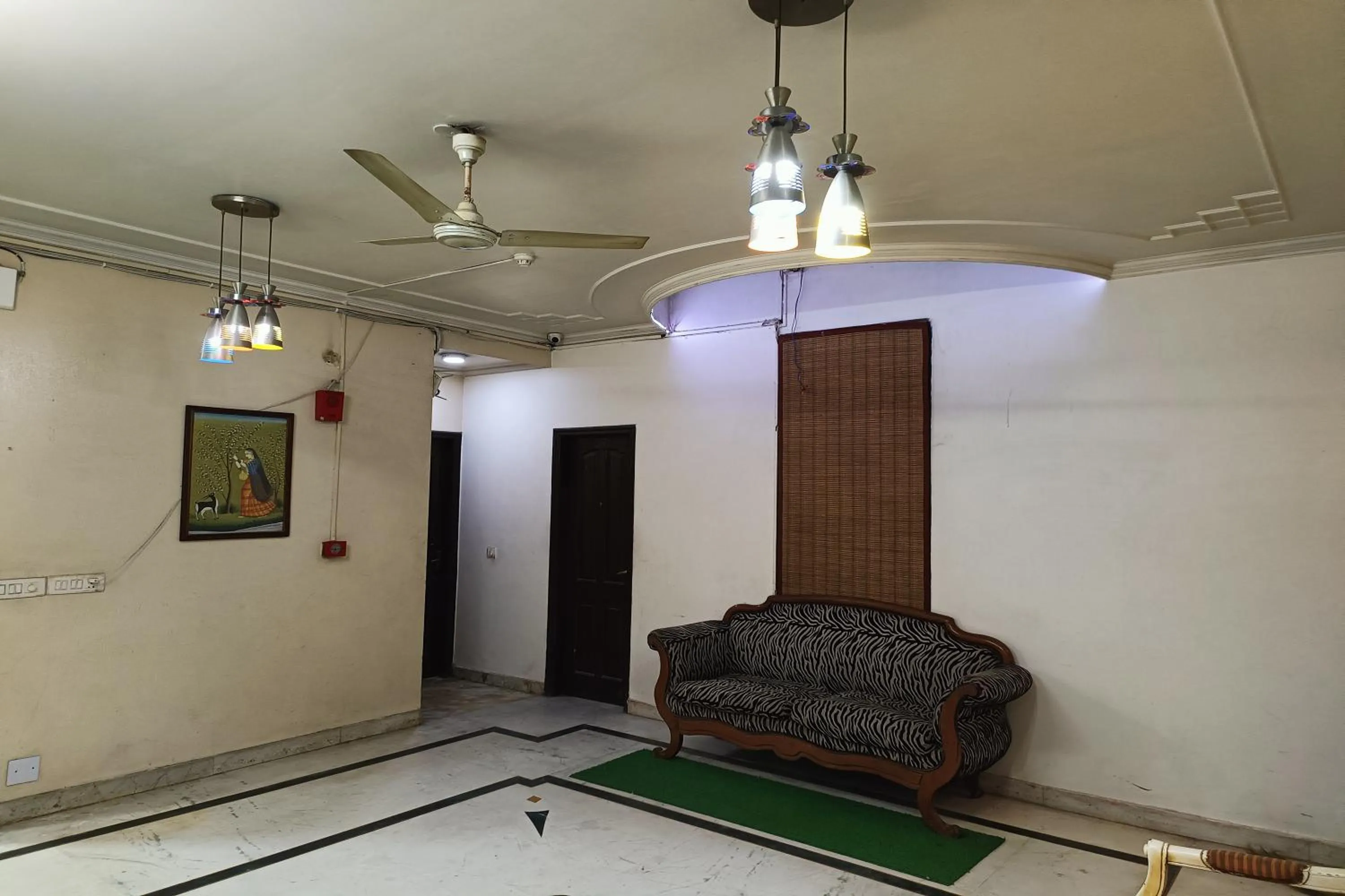 Living room in Hotel Indraprastha