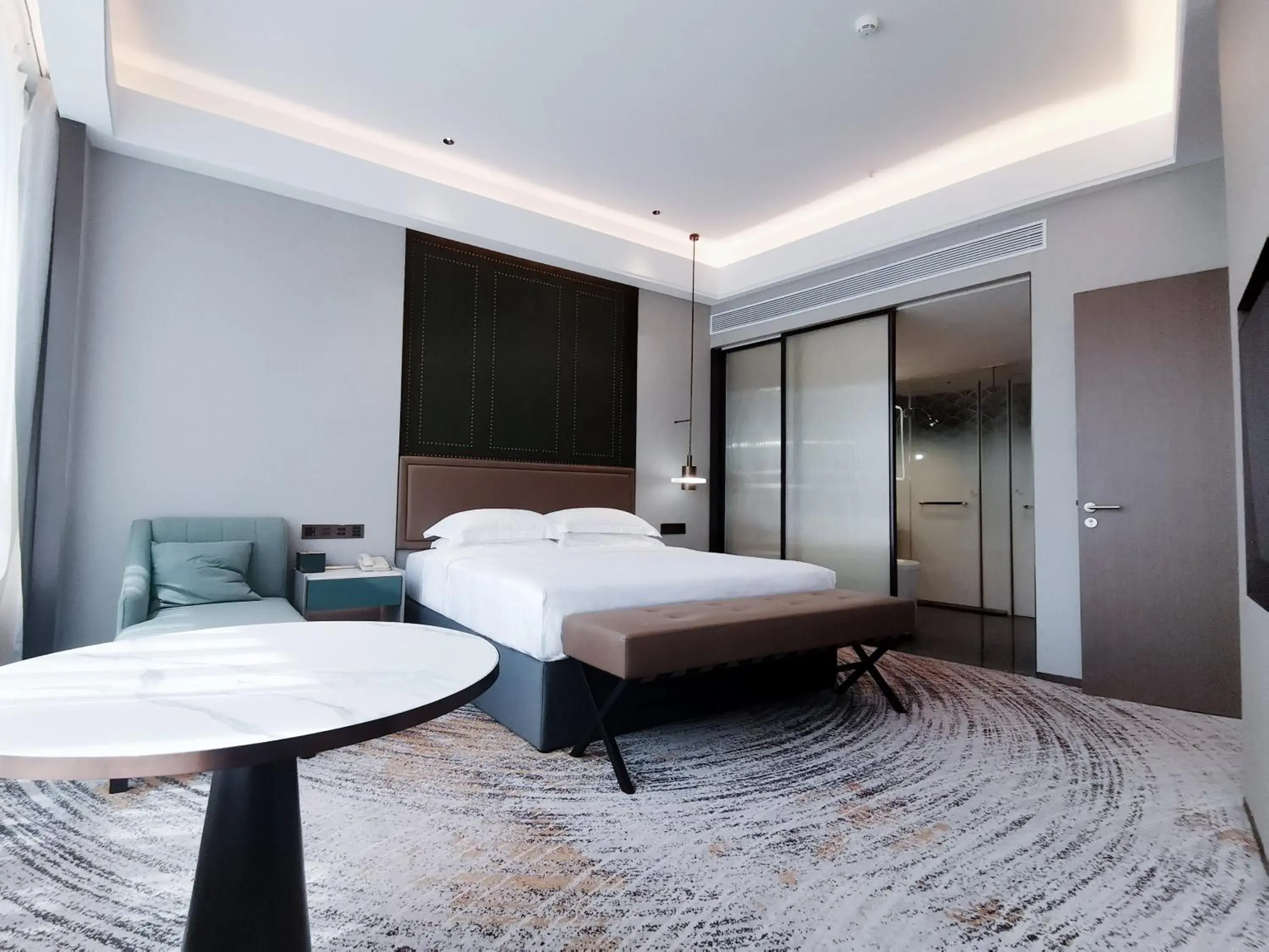 Bedroom, Bed in Shenzhen Shanghai Hotel Bedroom, Bed in Shenzhen Shanghai Hotel