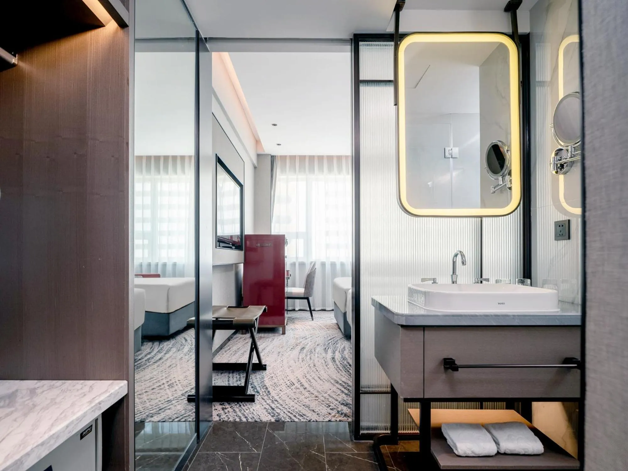 Bathroom in Shenzhen Shanghai Hotel