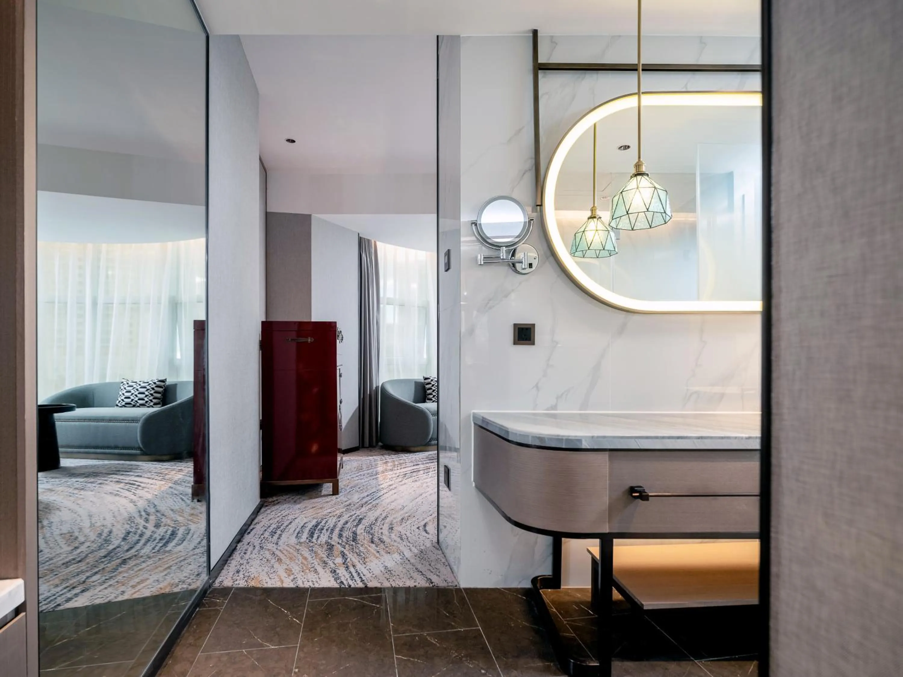 Bedroom, Bed in Shenzhen Shanghai Hotel