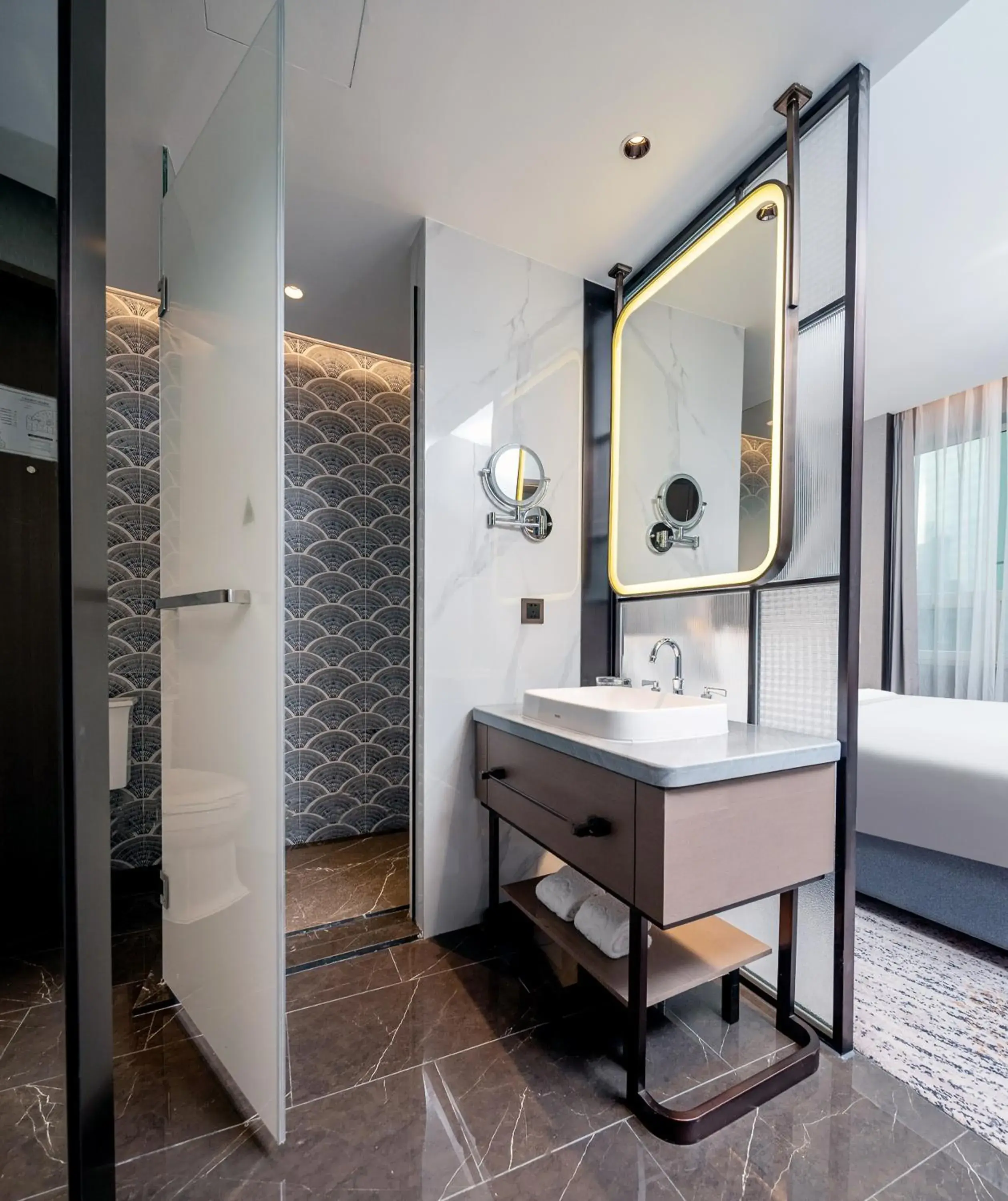 Bathroom in Shenzhen Shanghai Hotel Bathroom in Shenzhen Shanghai Hotel