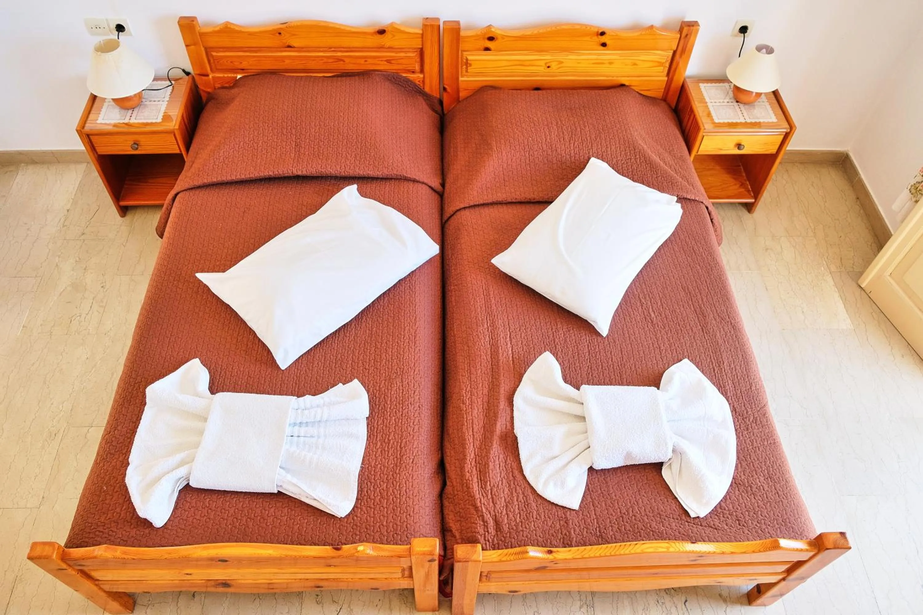 Bedroom, Bed in Tria Adelphia