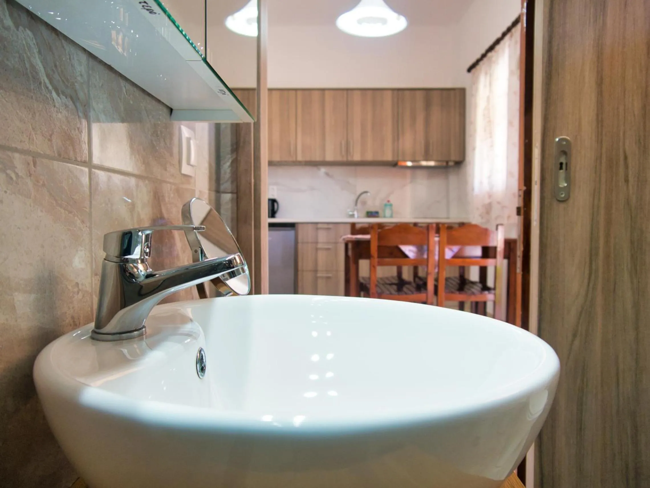 Bathroom in Tria Adelphia