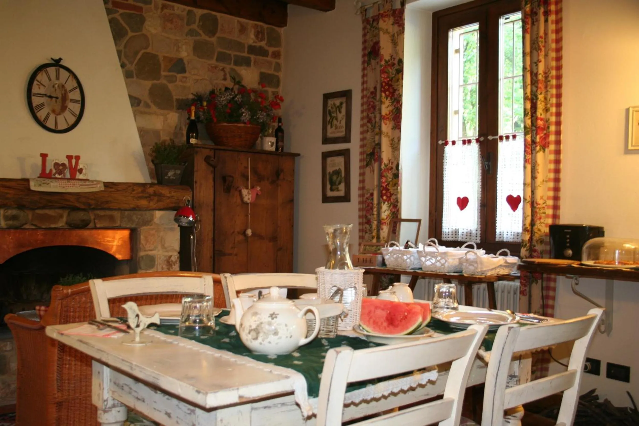 Restaurant/places to eat in B&B La Casa Di Campagna