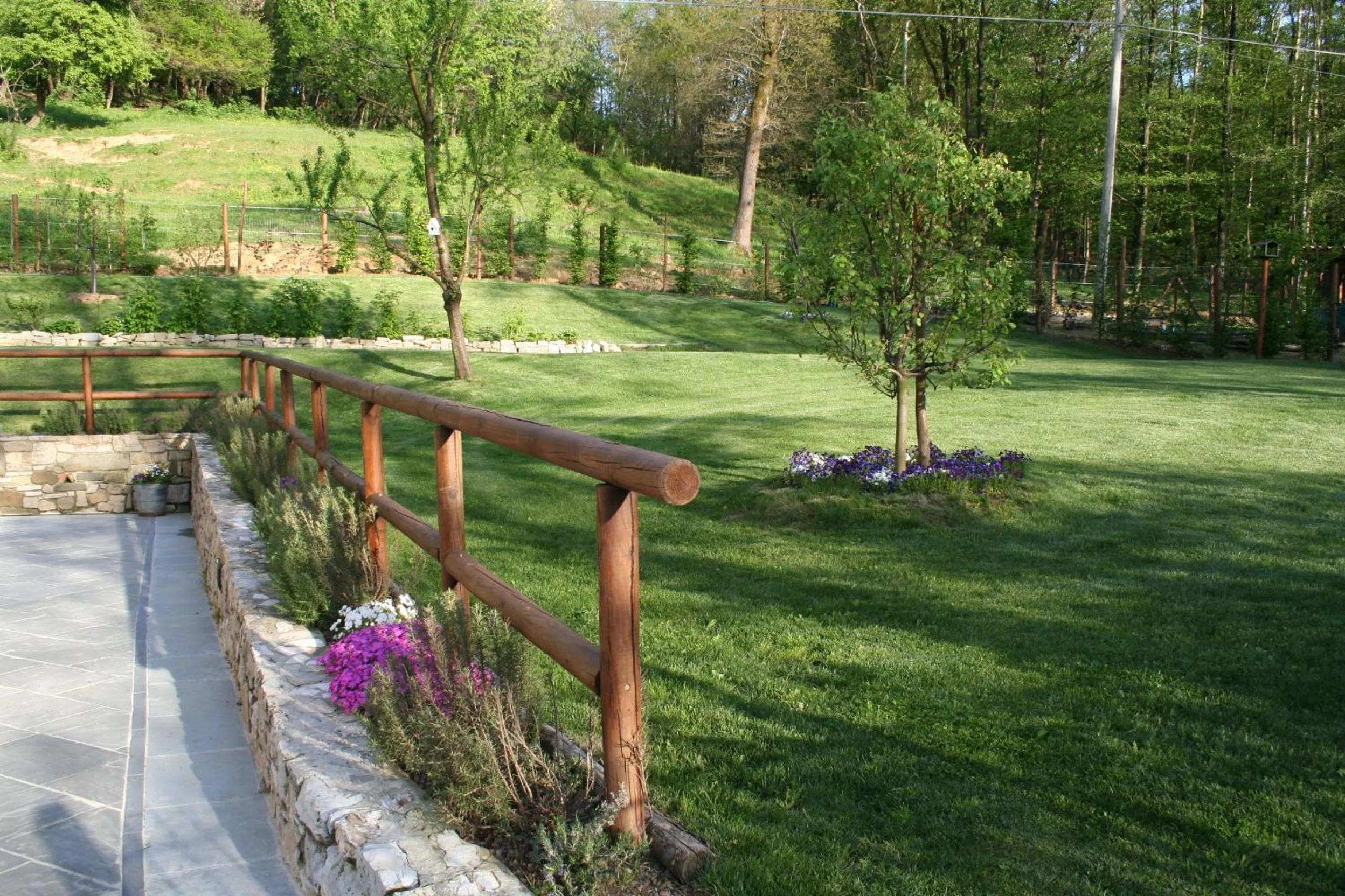 Garden in B&B La Casa Di Campagna