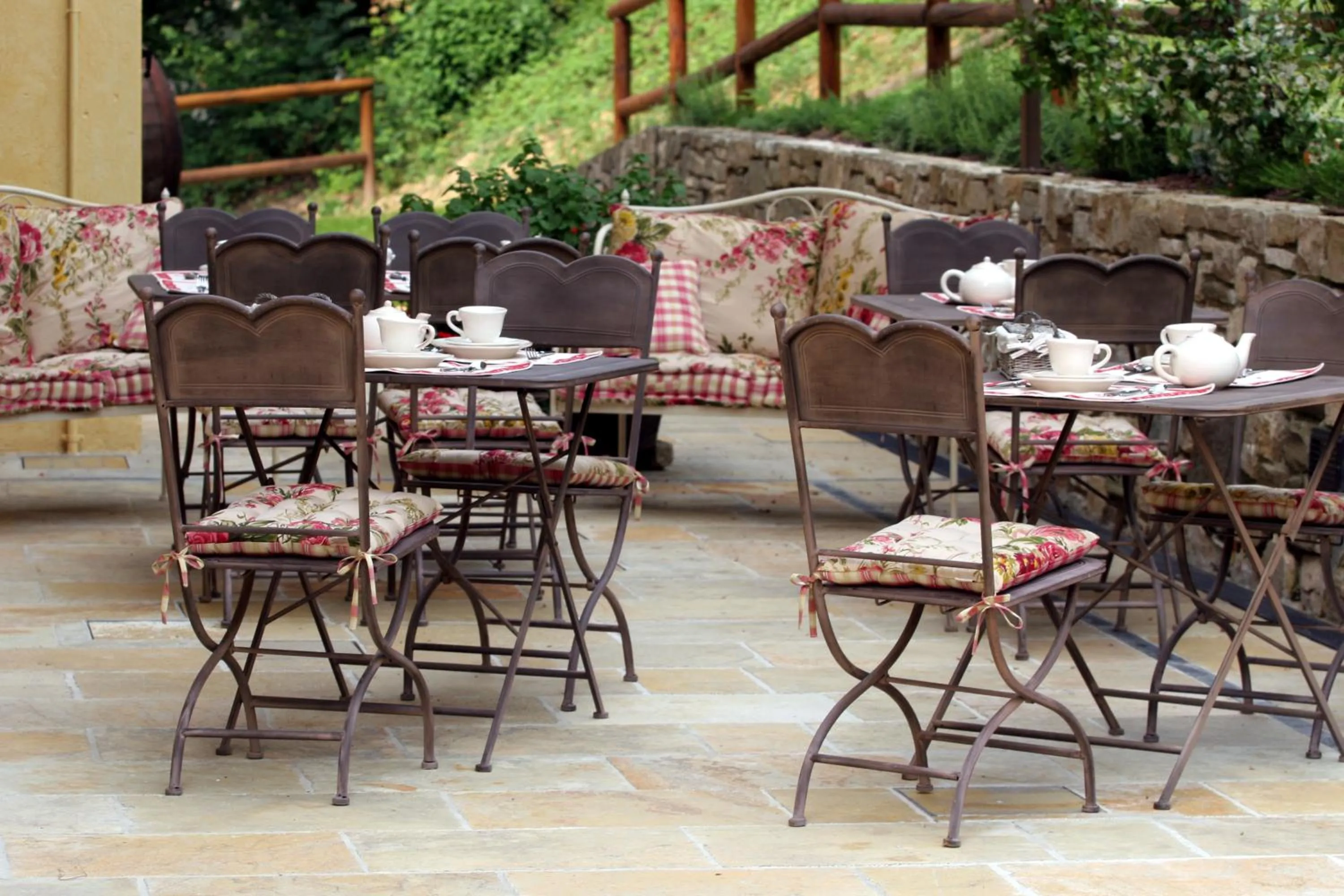 Patio in B&B La Casa Di Campagna