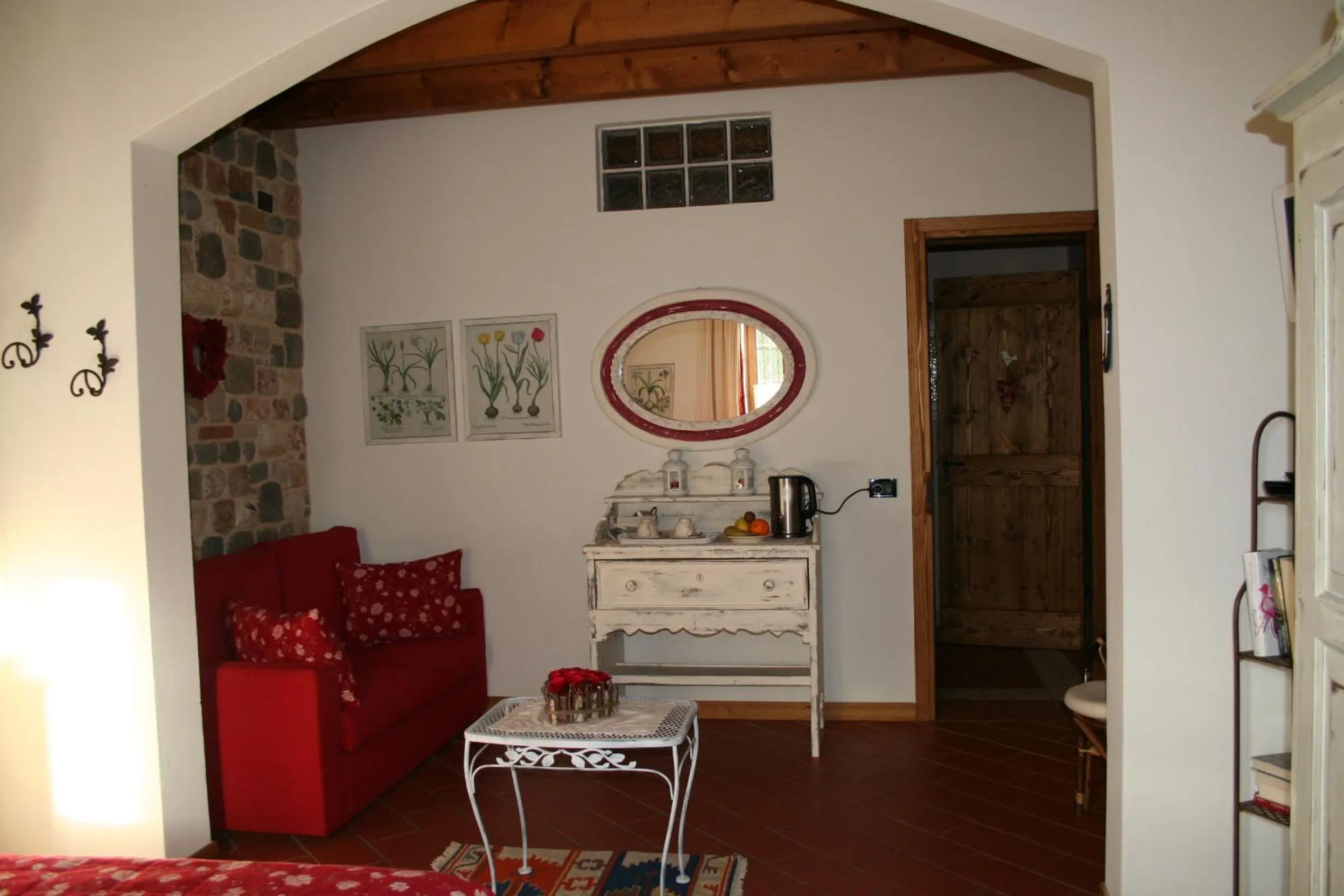 Seating area in B&B La Casa Di Campagna