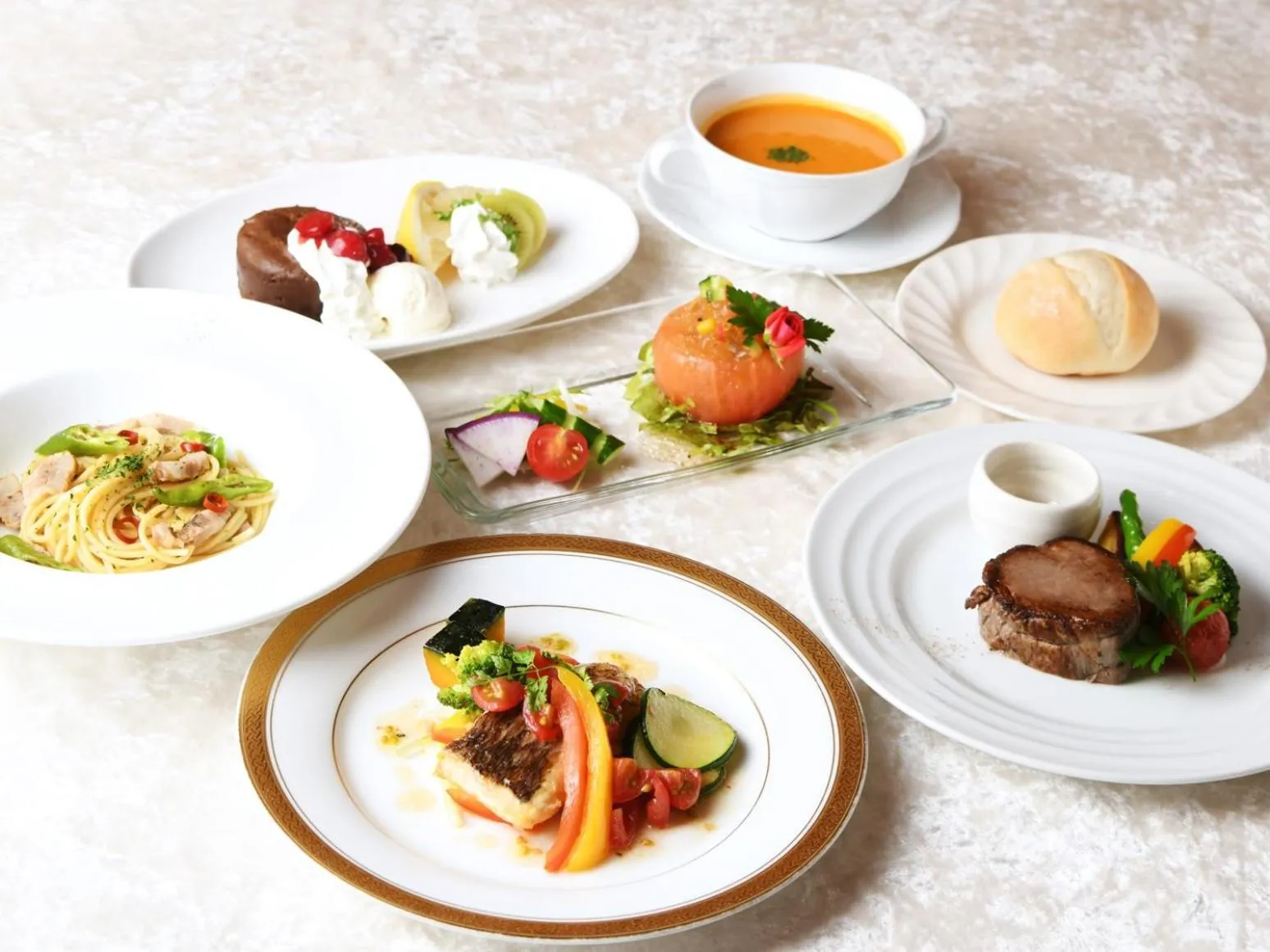 Dinner in Atsugi Urban Hotel