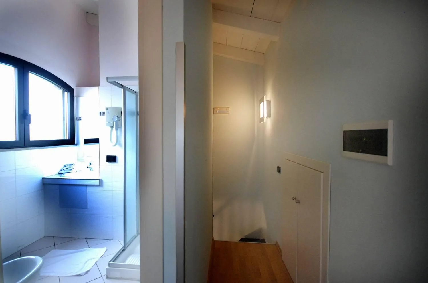 Shower in Albergo Delle Industrie