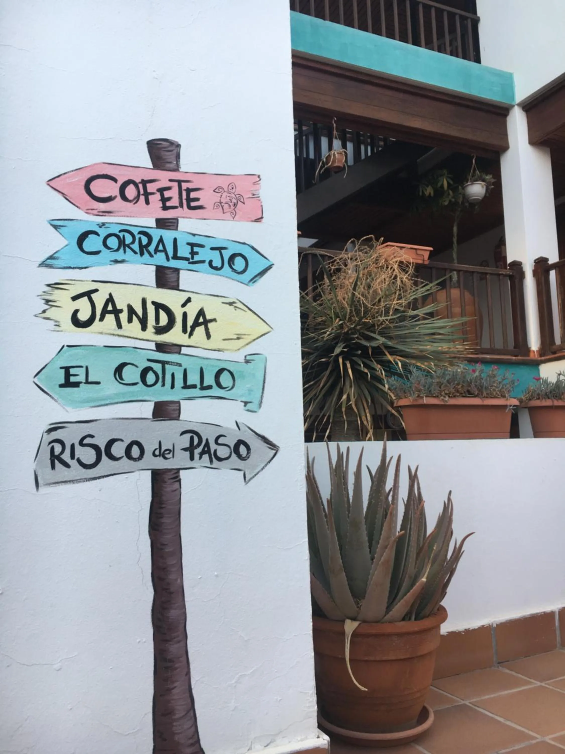 Balcony/Terrace in La Casita di Fuerte
