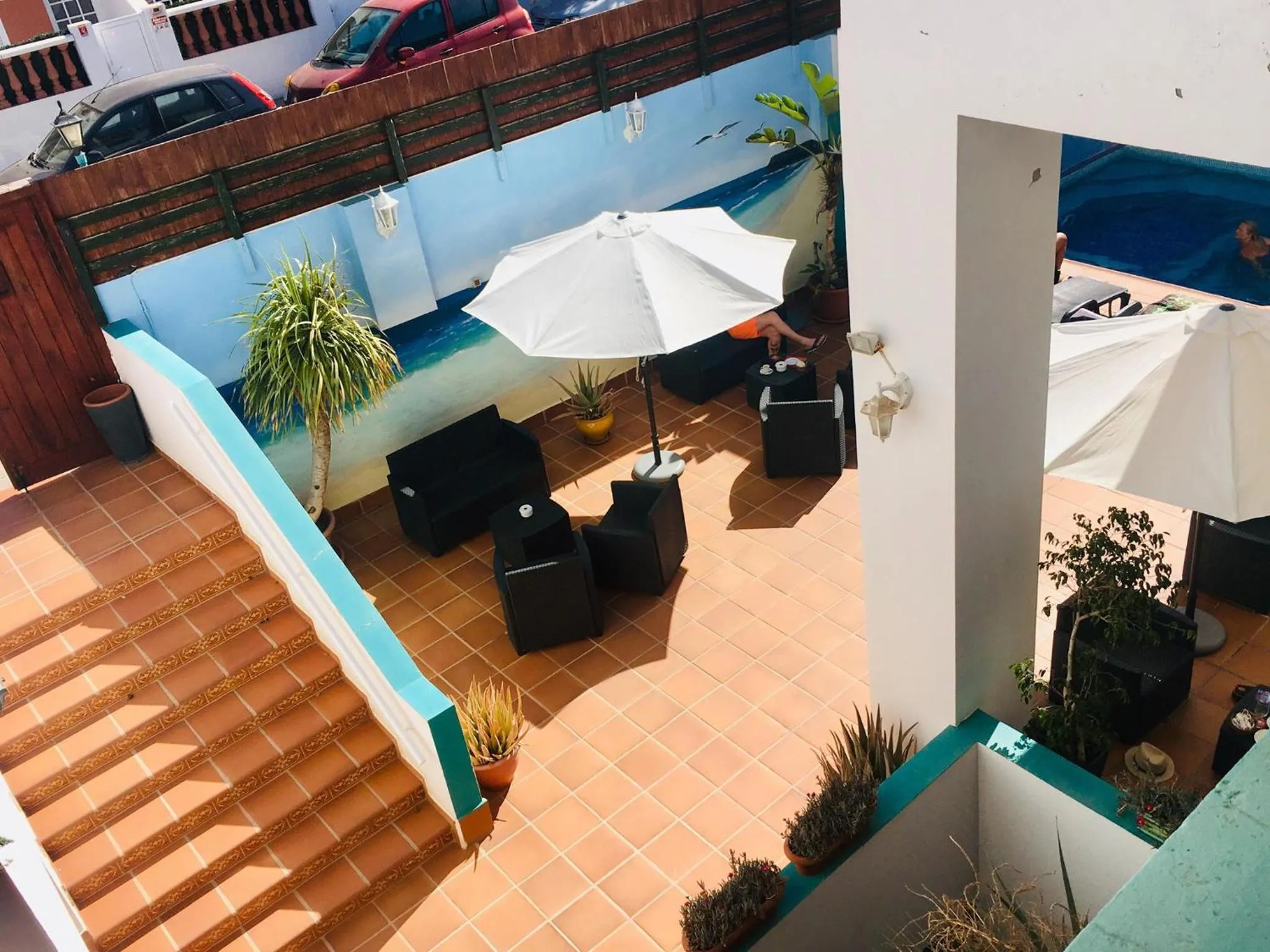 Balcony/Terrace in La Casita di Fuerte