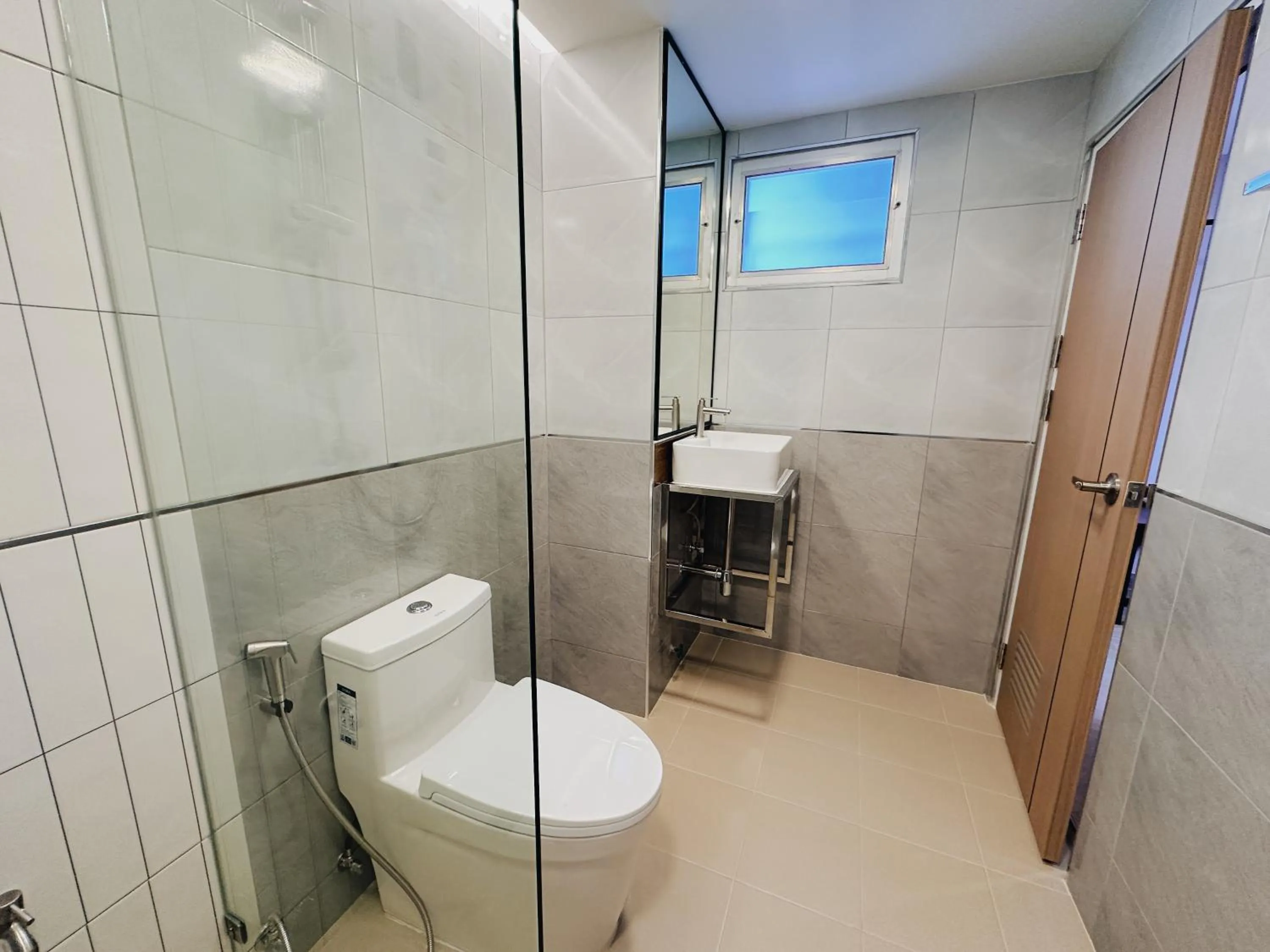 Shower in Common Living