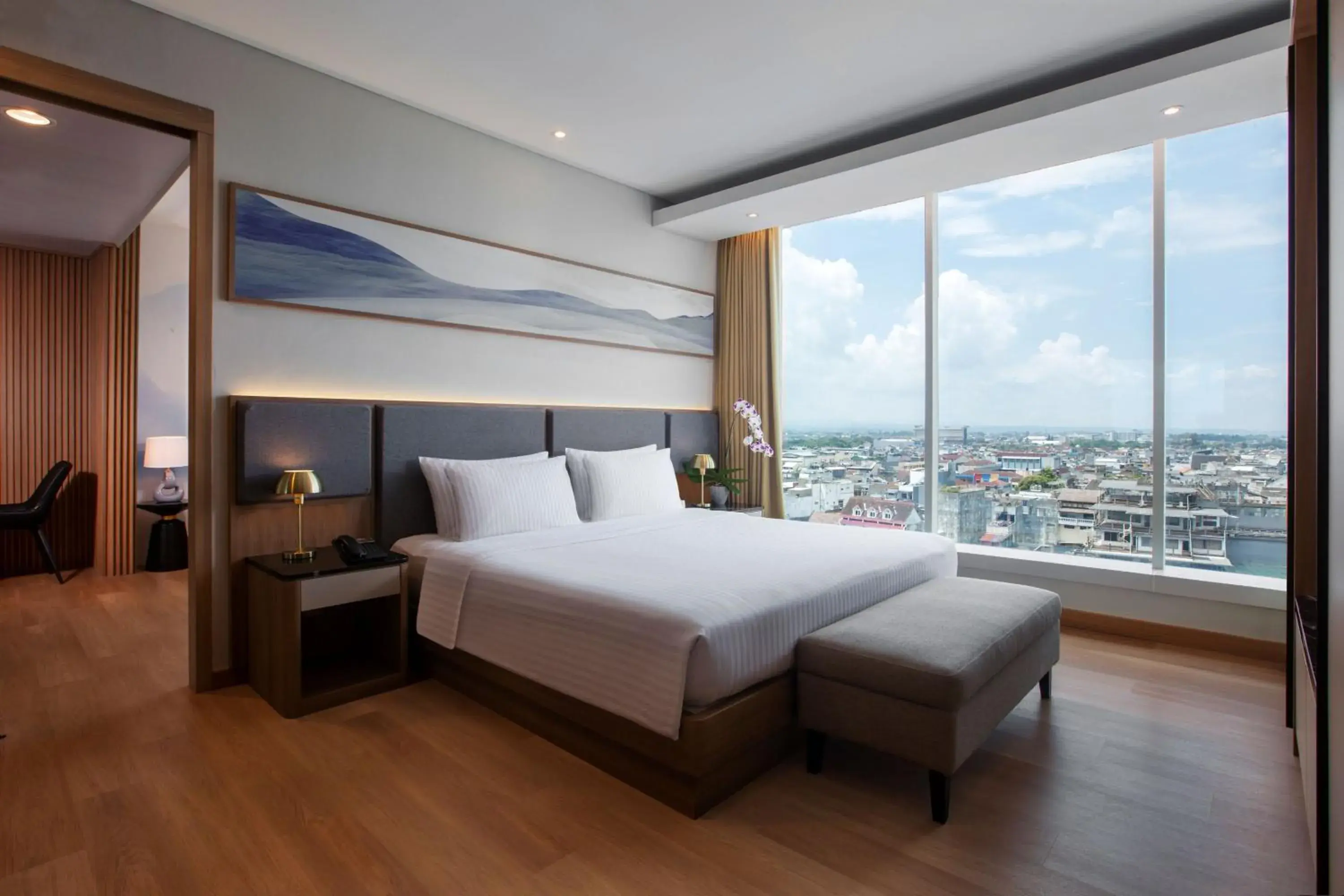 Bedroom, Bed in Hotel Santika Tasikmalaya Bedroom, Bed in Hotel Santika Tasikmalaya