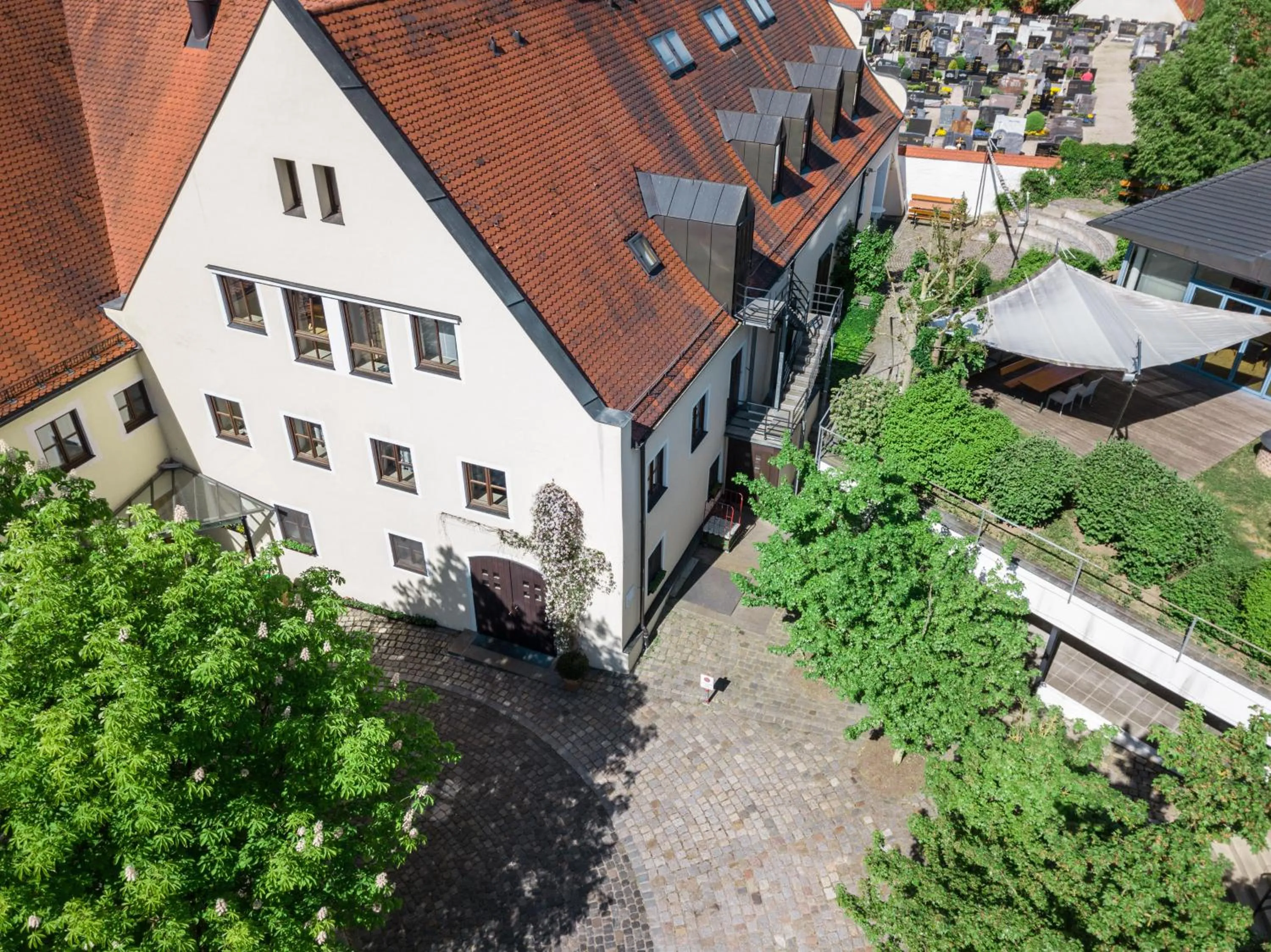 Bird's eye view in Hotel Klostergasthof