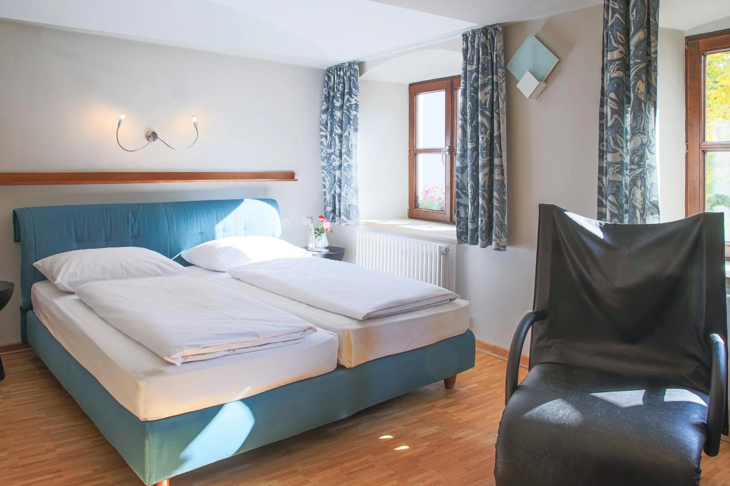 Bedroom, Bed in Hotel Klostergasthof