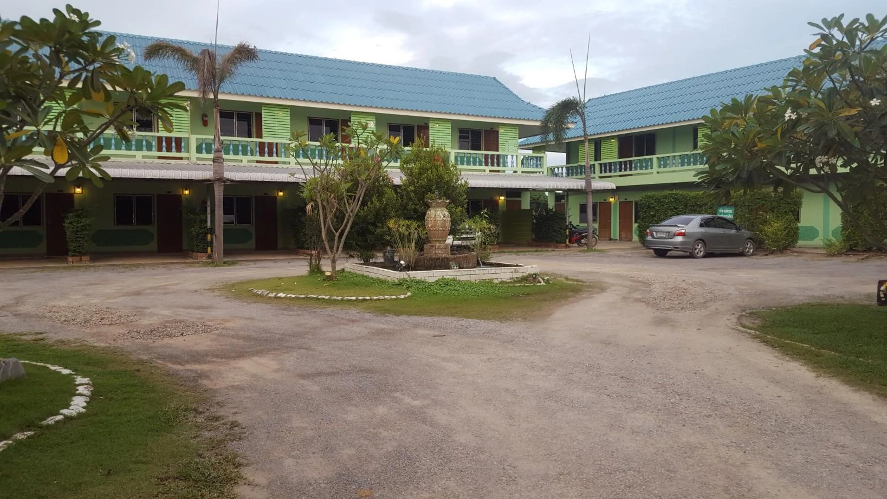 Property building in Green View Resort Tha Yang