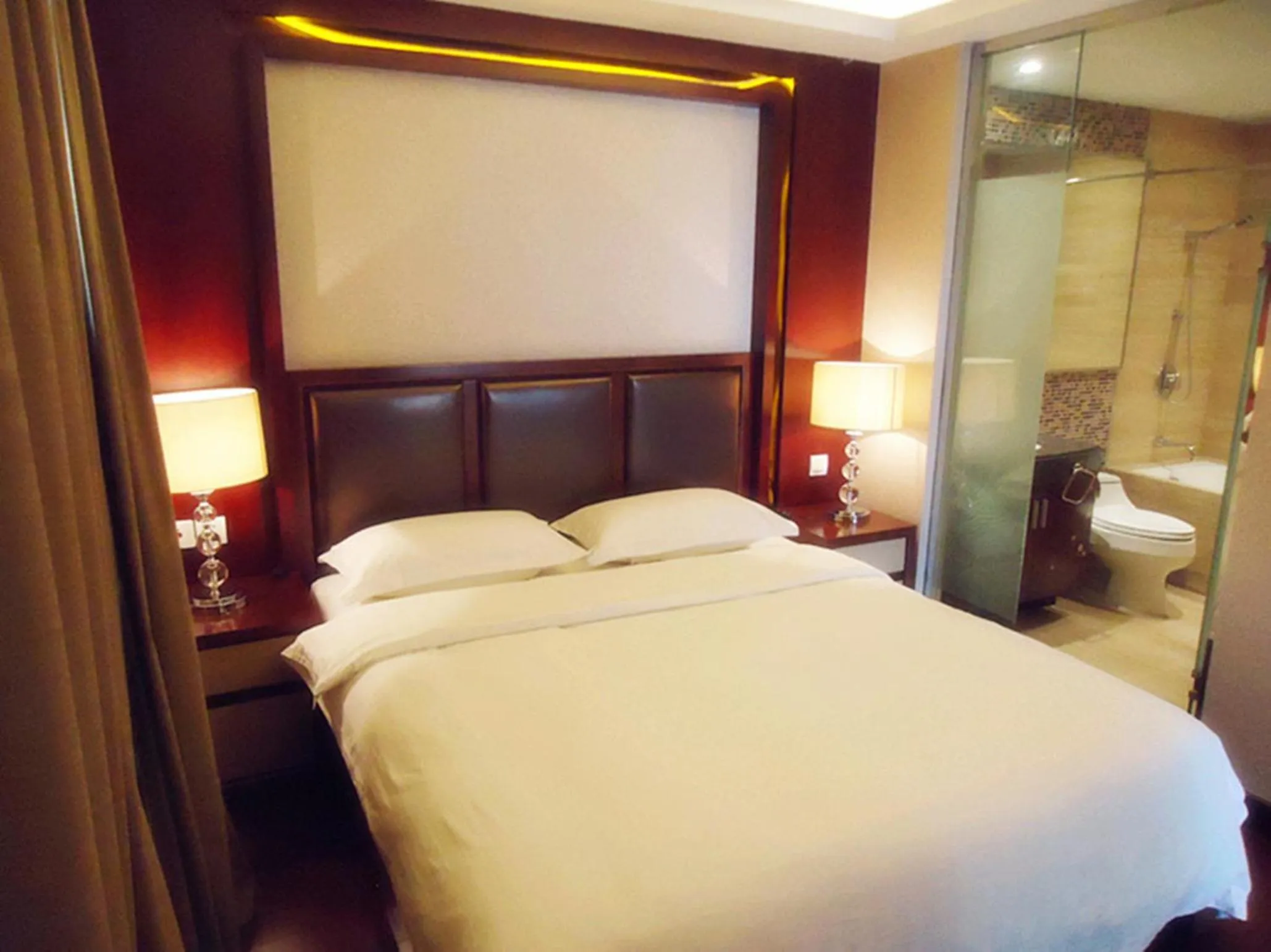 Bedroom, Bed in Ziyuan Service Apartment