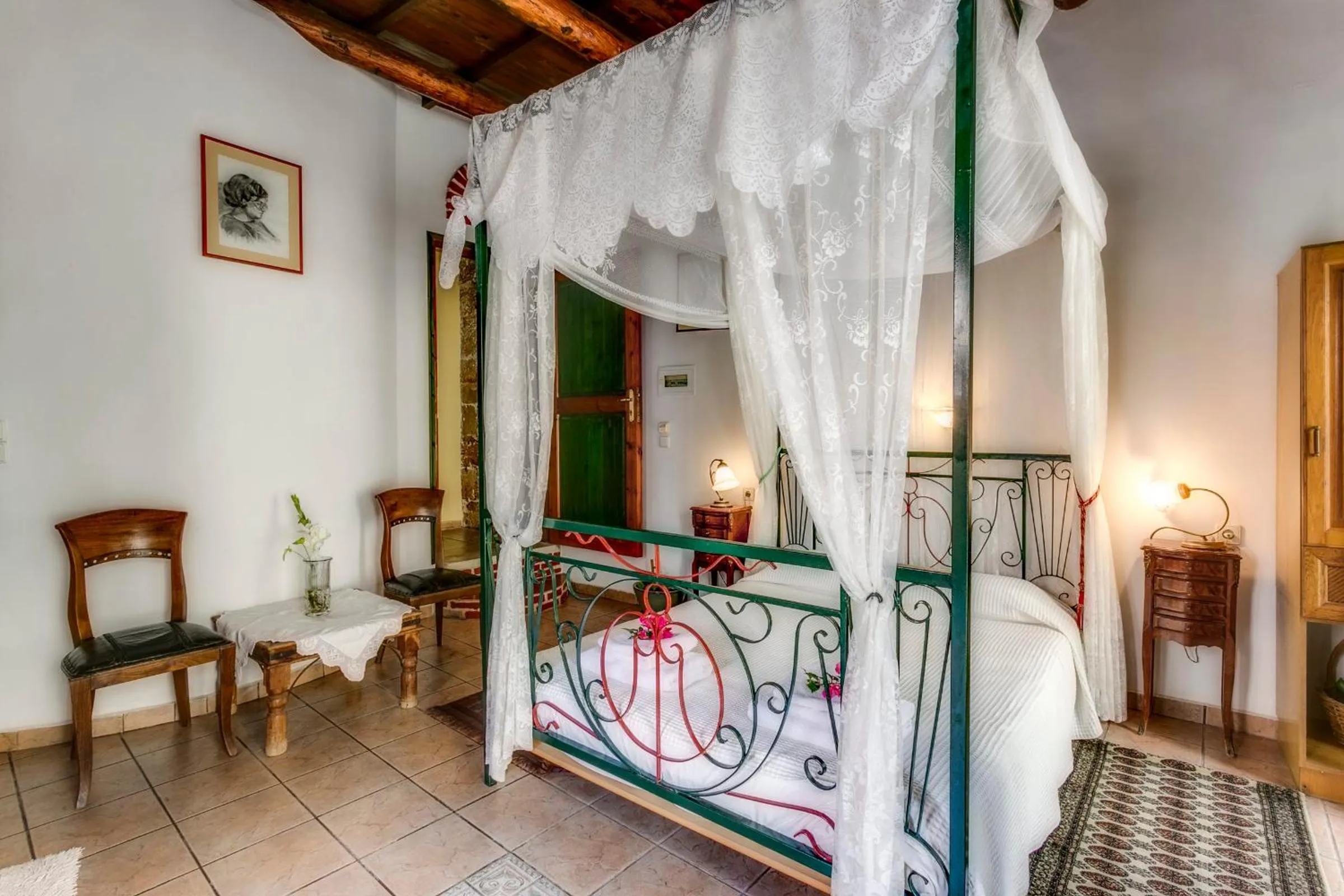 Bed in Ifigenia by Captain Michalis