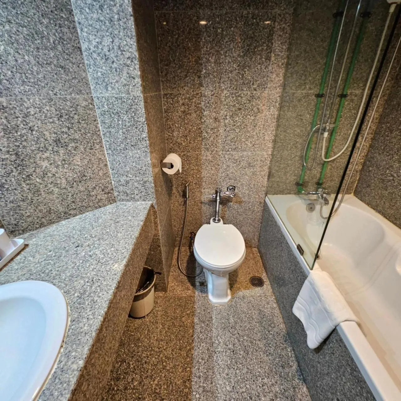 Shower in White Palace Bangkok