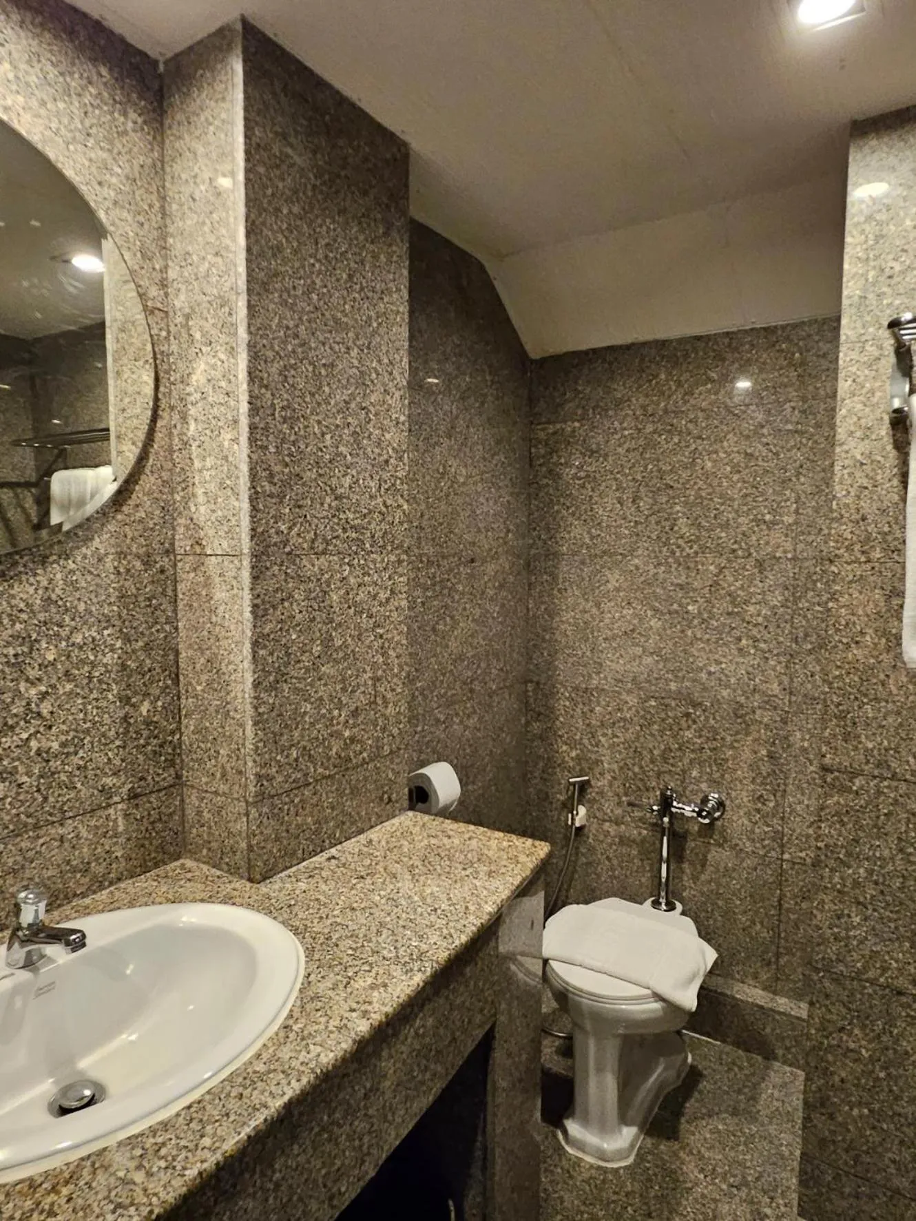 Shower in White Palace Bangkok