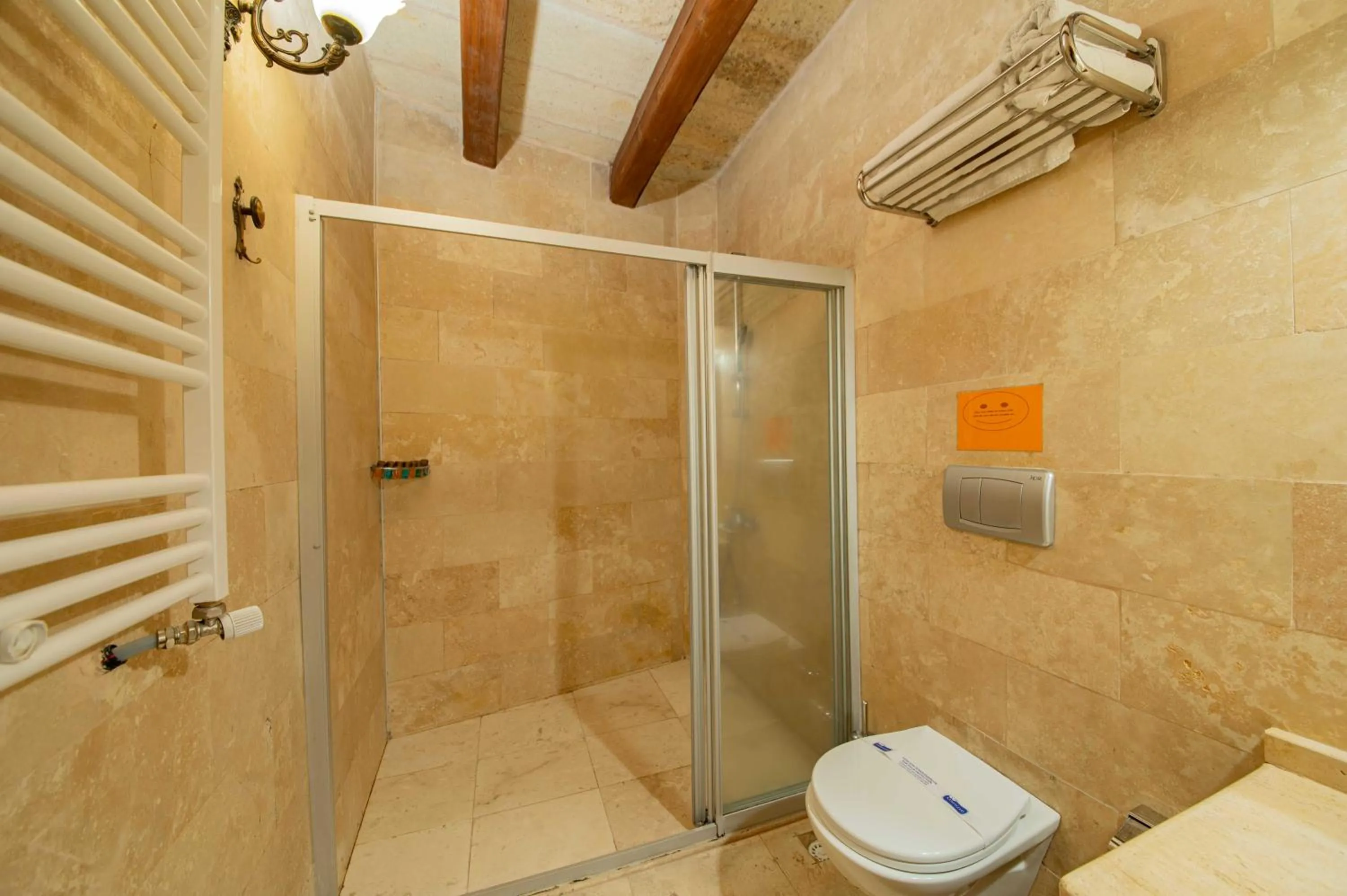 Bathroom in Safran Cave Hotel