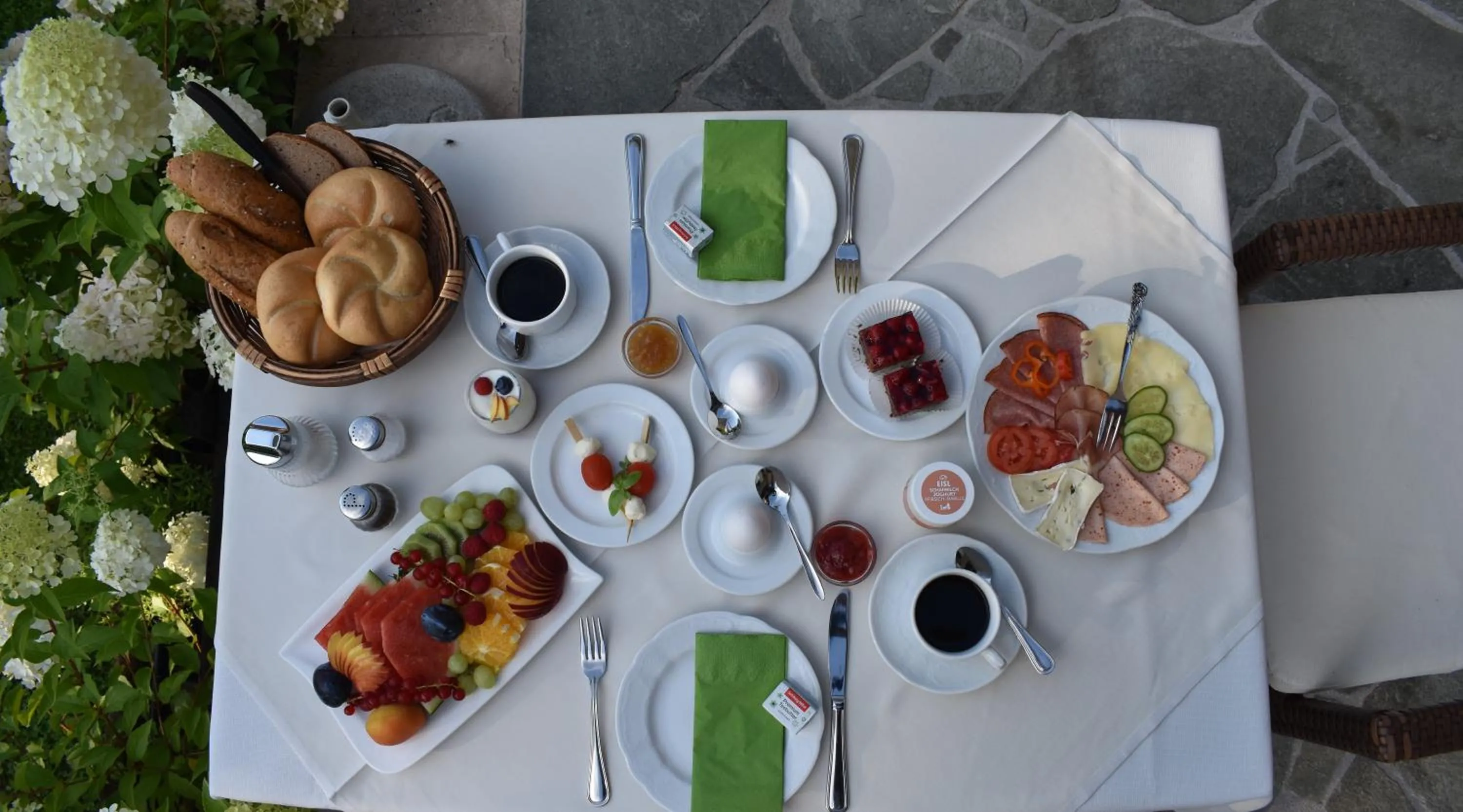 Breakfast in Pension Schlömmer