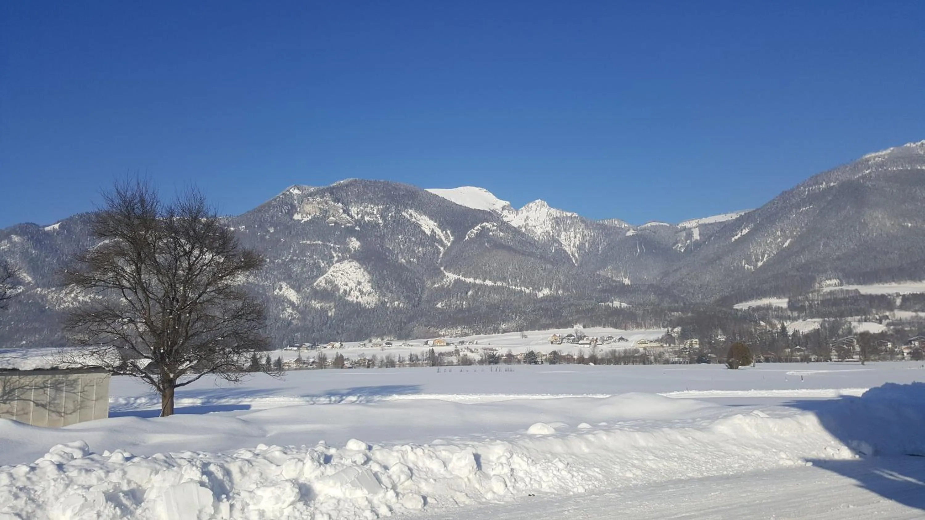 Mountain view in Pension Schlömmer
