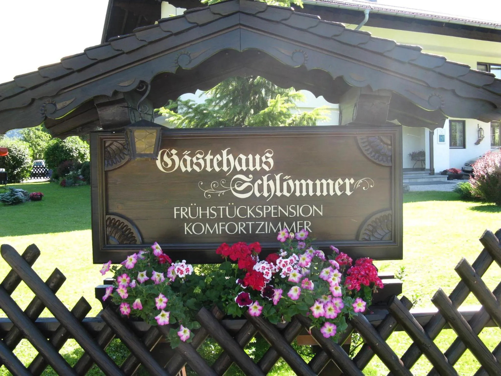 Logo/Certificate/Sign in Pension Schlömmer