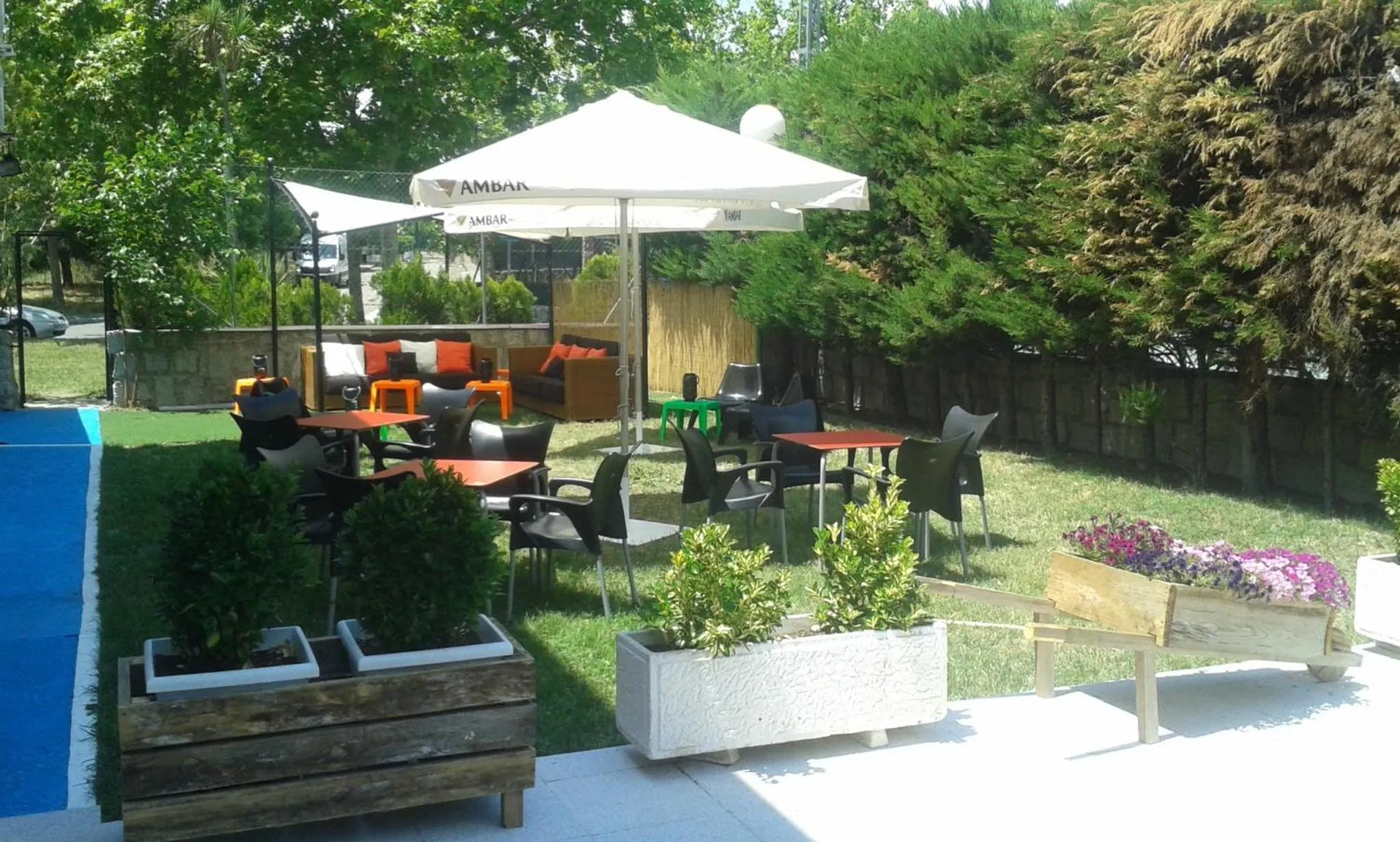 Patio in Hotel Prado Real