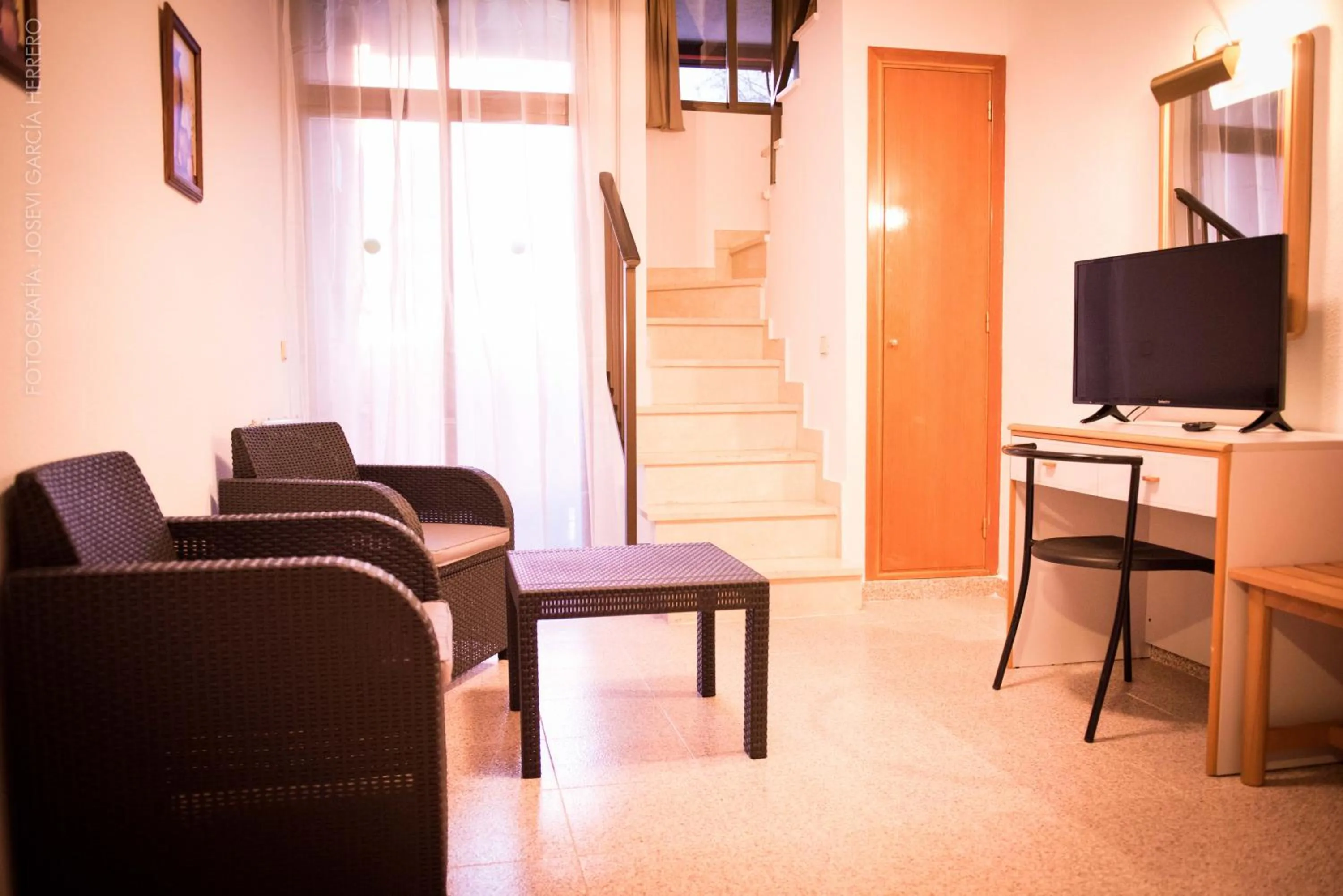 Living room in Hotel Prado Real