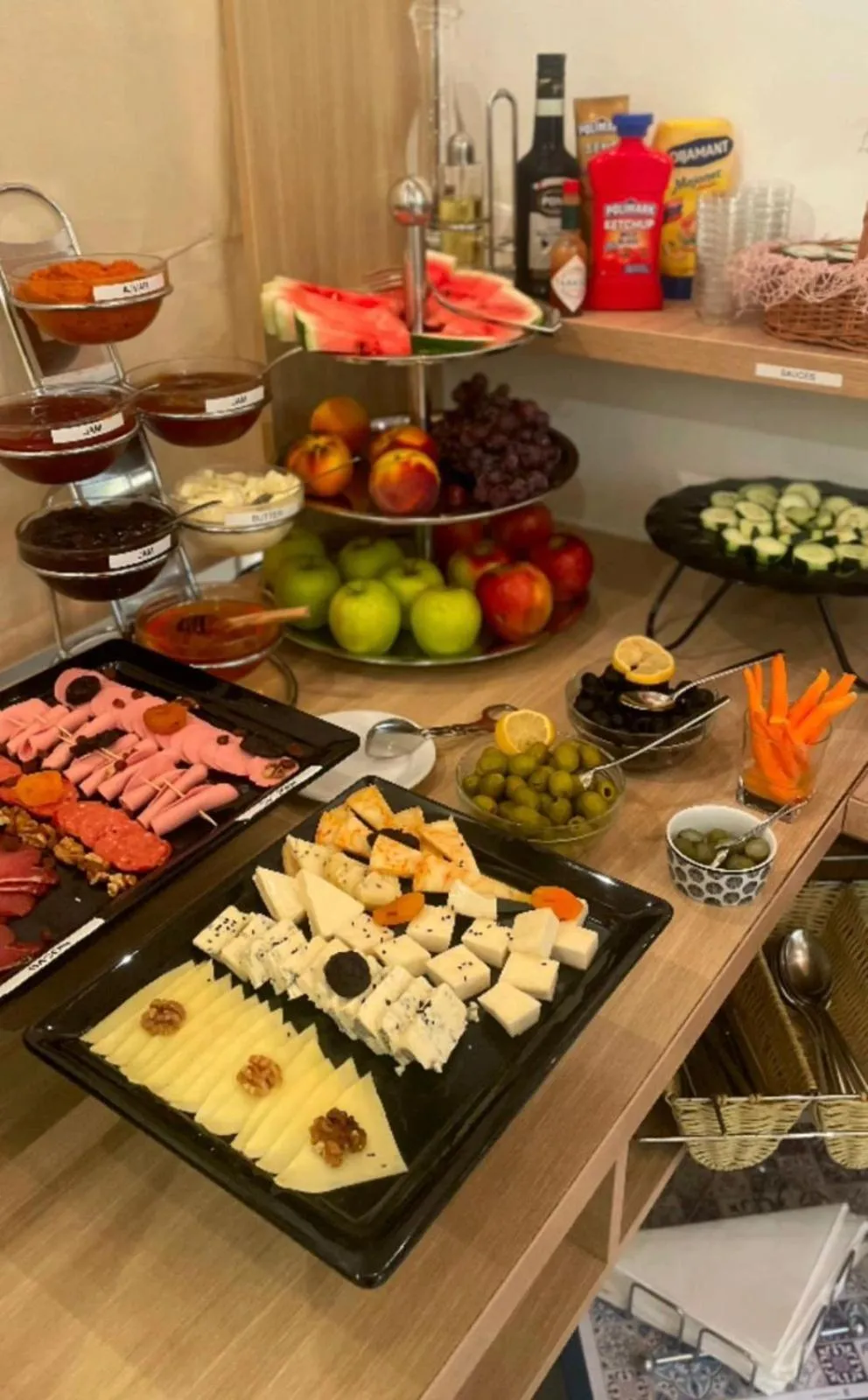 Breakfast in Meridian Hotel