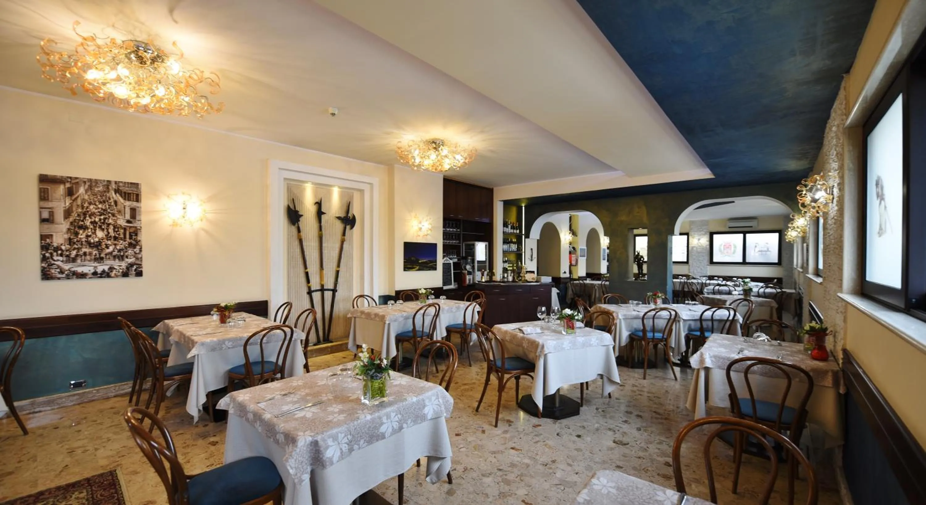 Decorative detail in Hotel Al Castello