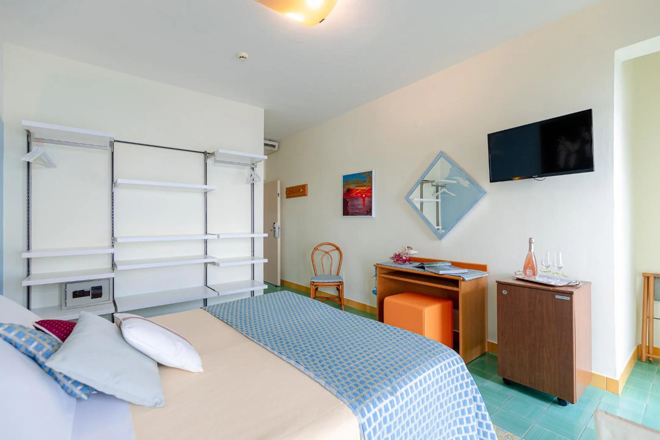 Bed in Grand Hotel Il Ninfeo