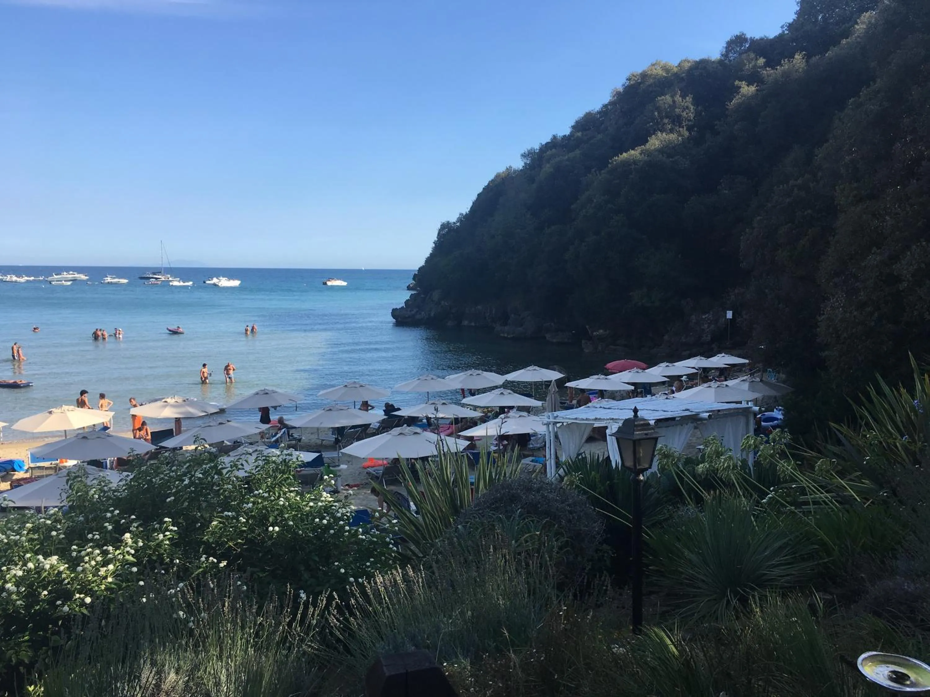 Sea view in Grand Hotel Il Ninfeo