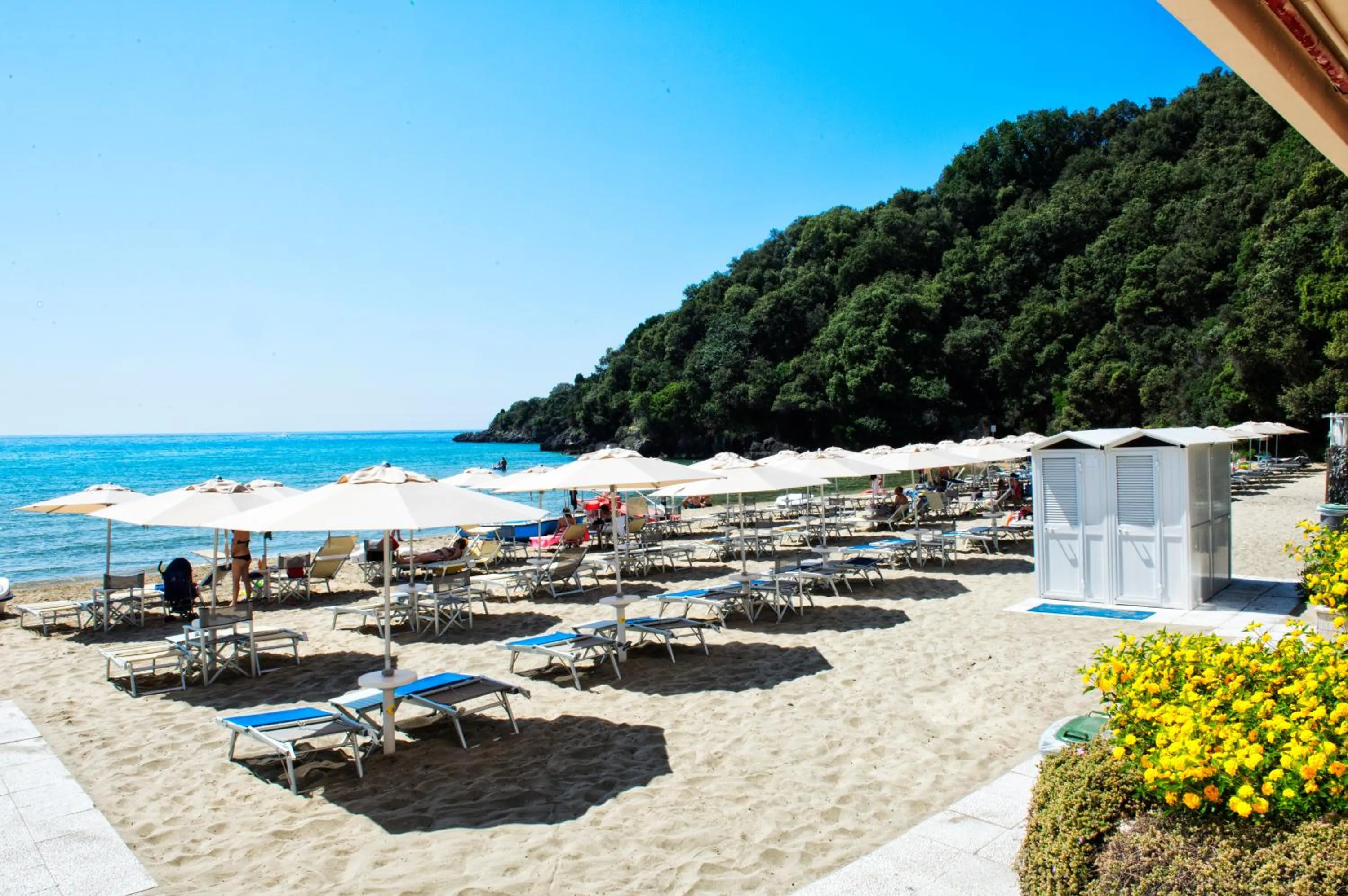 Beach in Grand Hotel Il Ninfeo