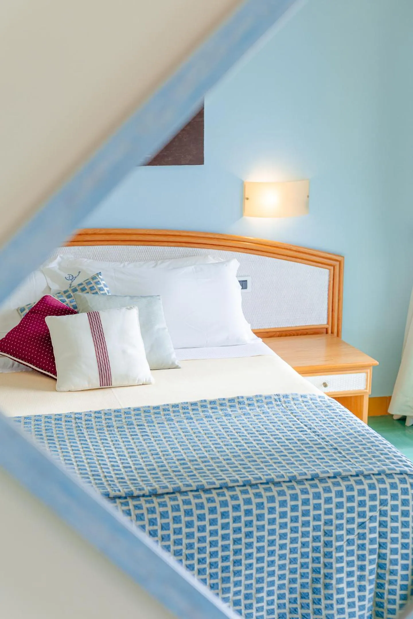 Bed in Grand Hotel Il Ninfeo