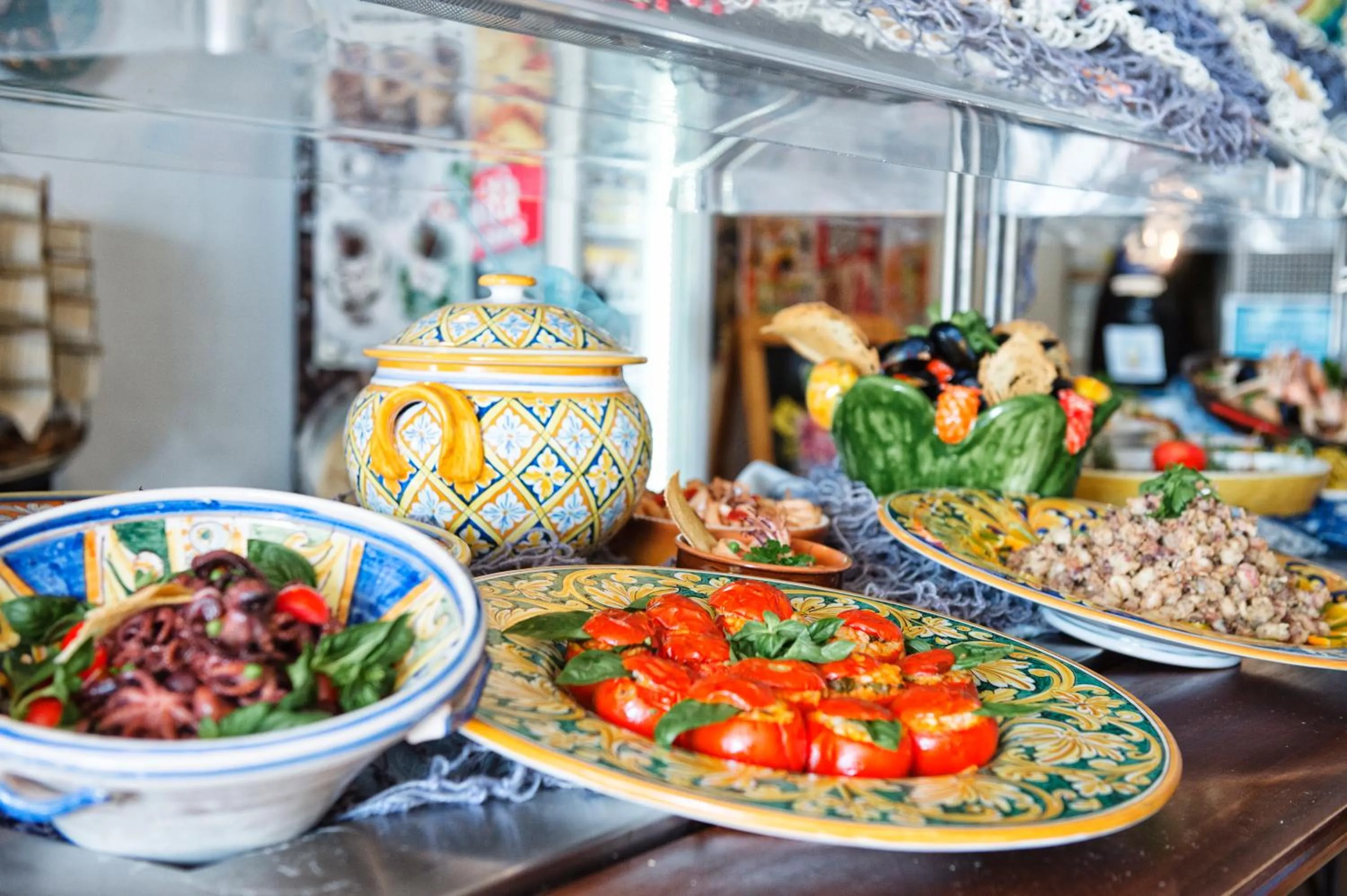 Food in Grand Hotel Il Ninfeo