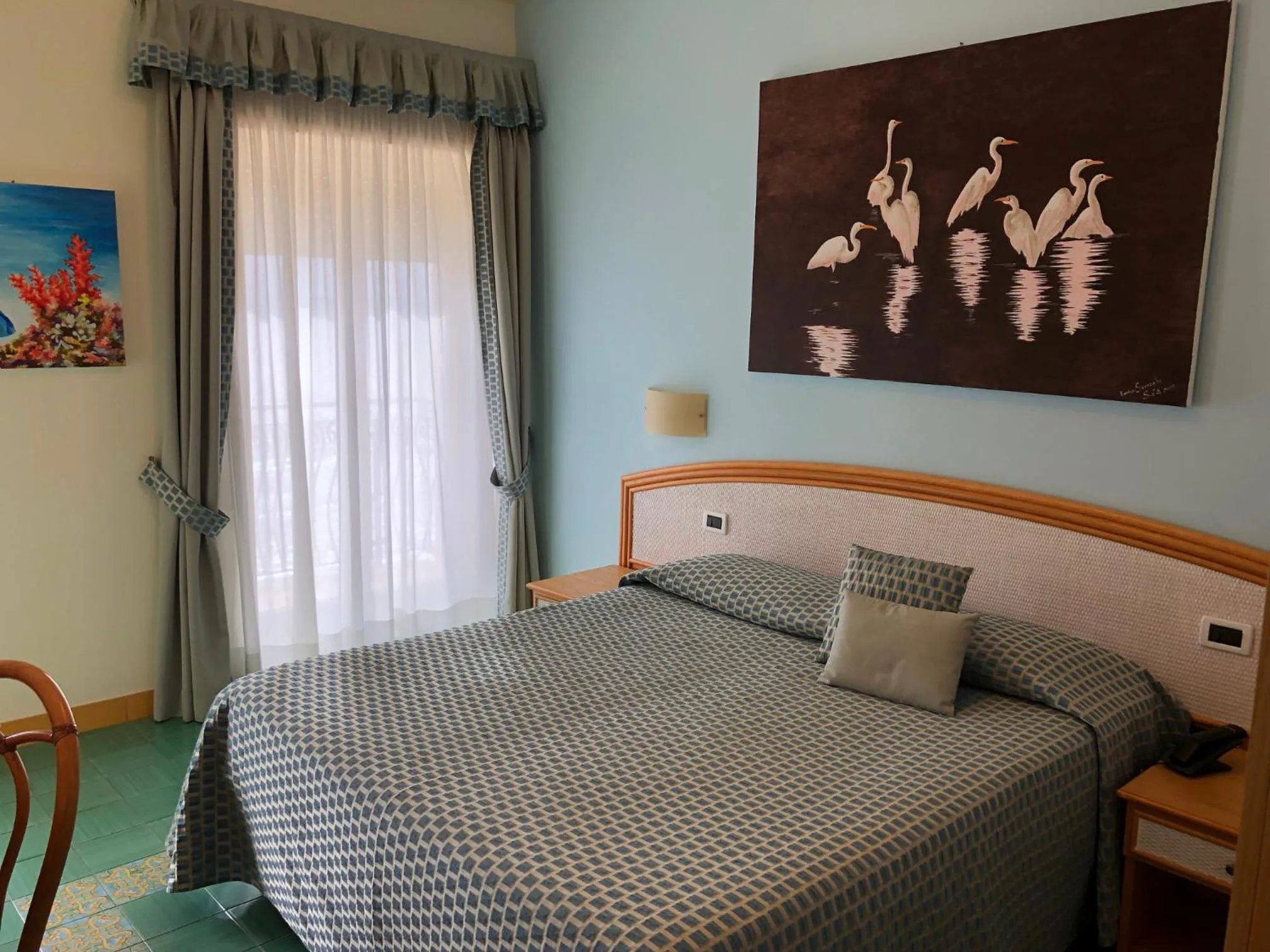 Bed in Grand Hotel Il Ninfeo