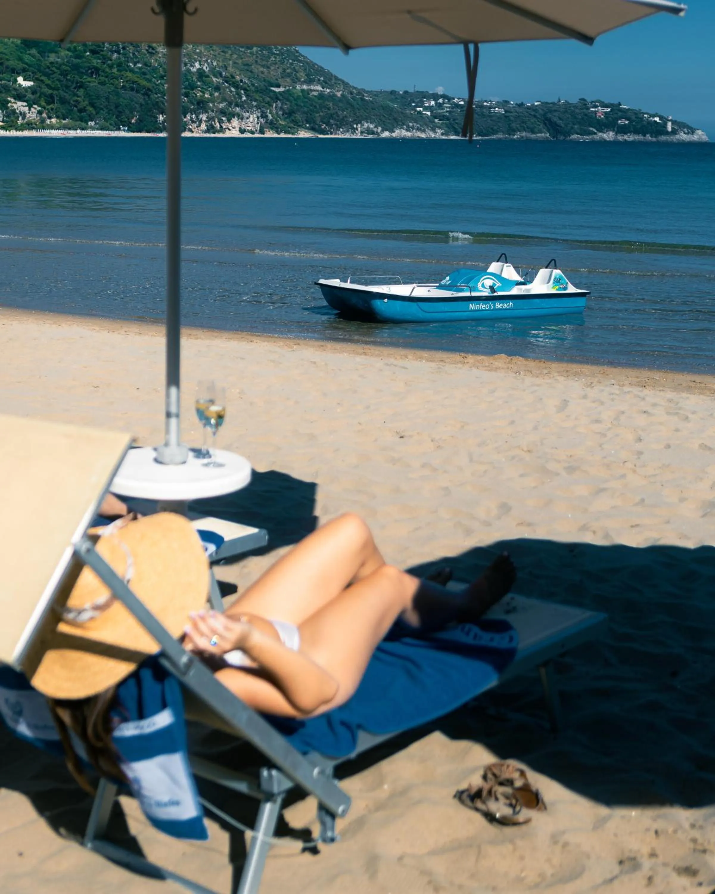 Beach in Grand Hotel Il Ninfeo