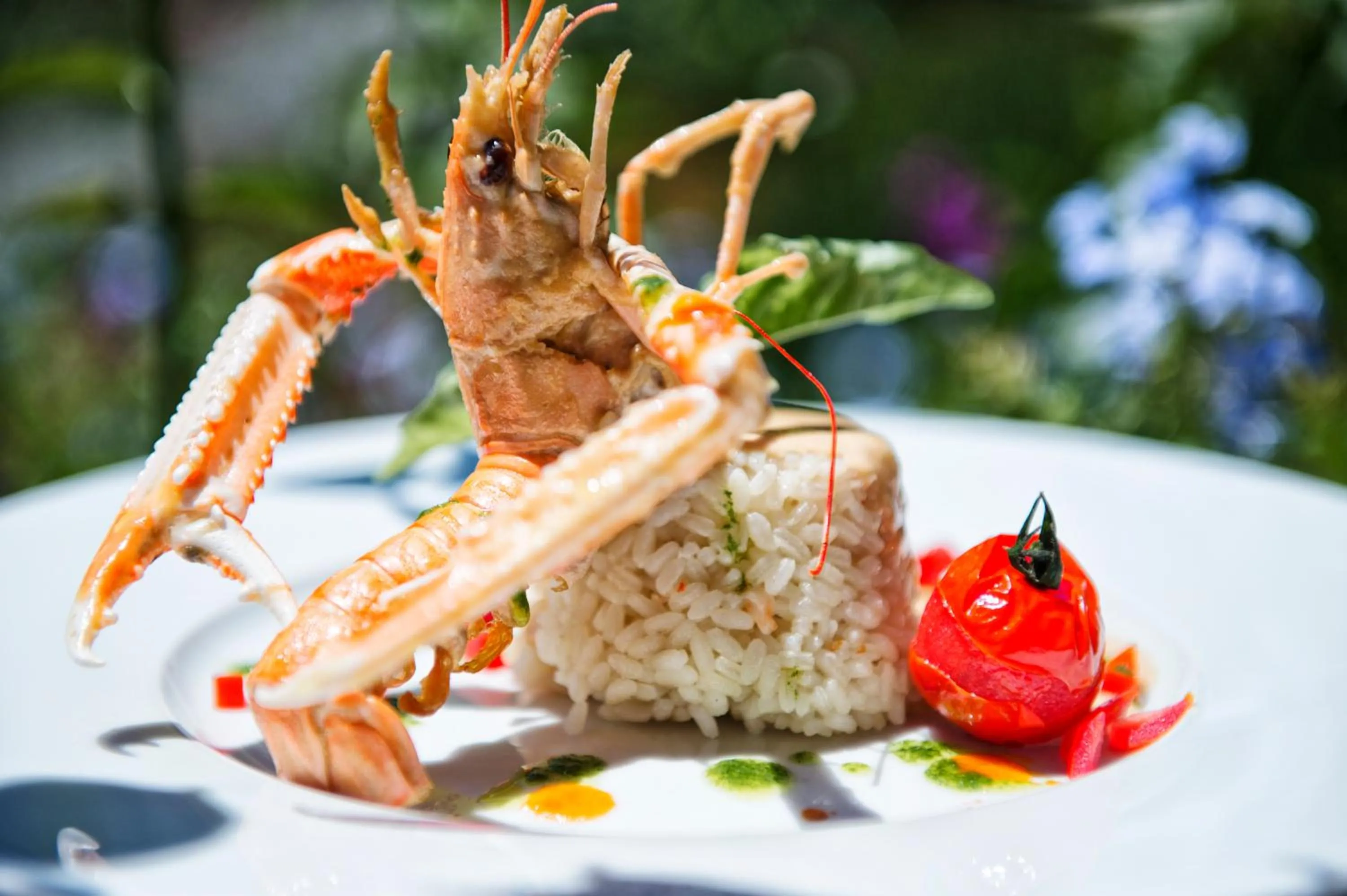 Food in Grand Hotel Il Ninfeo